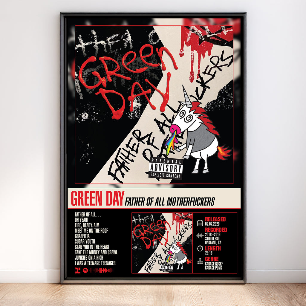 Green Day - Father Of All Motherfuckers | Album Poster (Digital Download)