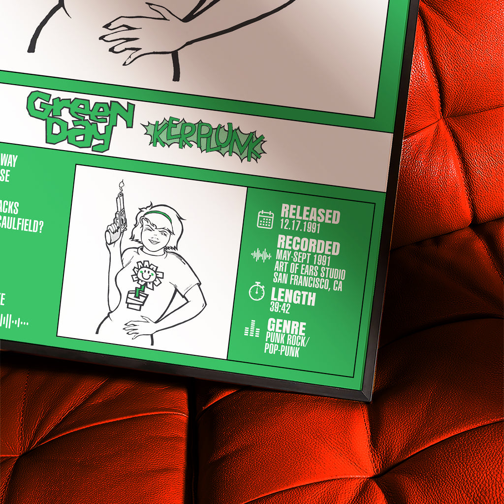 Green Day – Kerplunk | Album Poster (Digital Download)