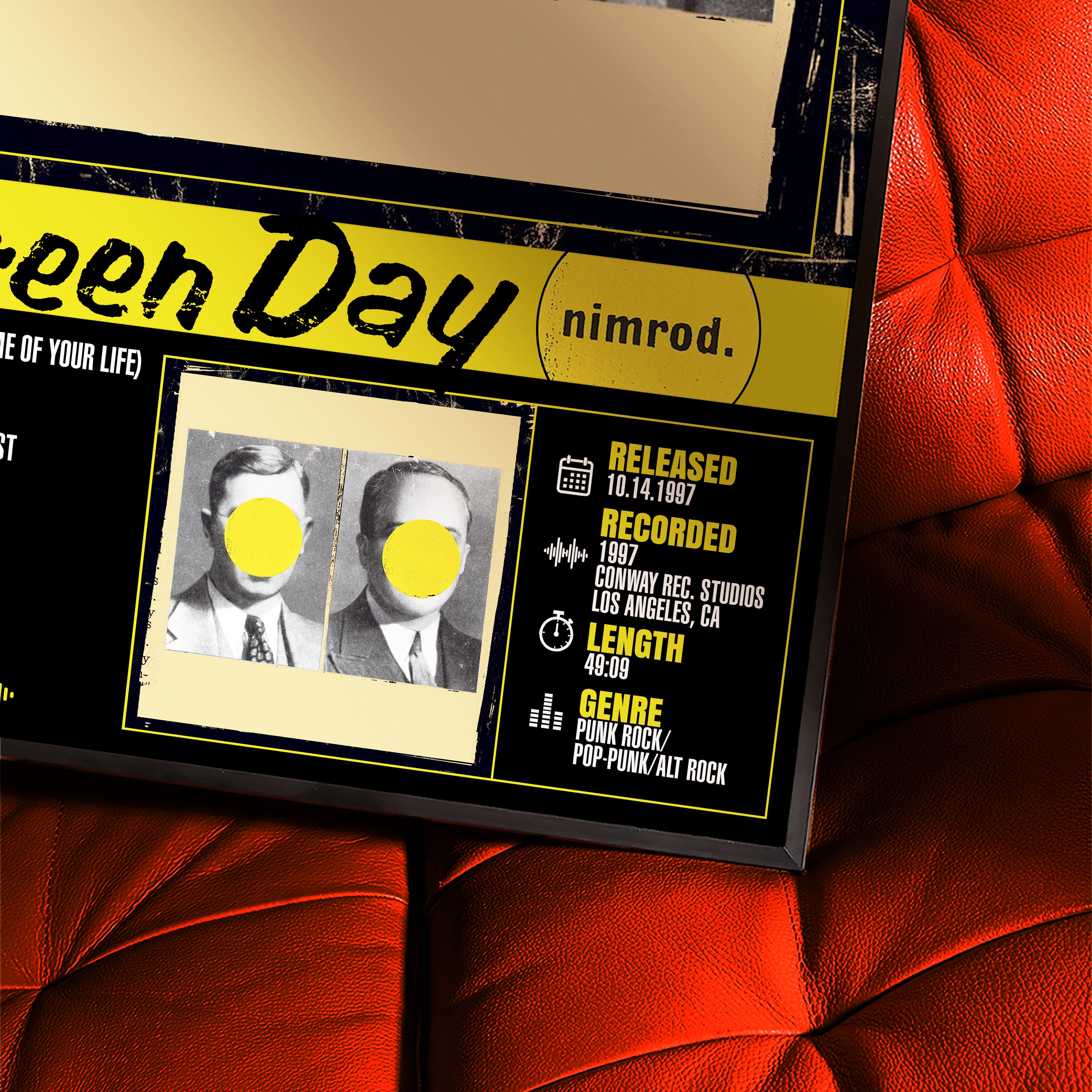 Green Day – Nimrod | Album Poster (Digital Download)