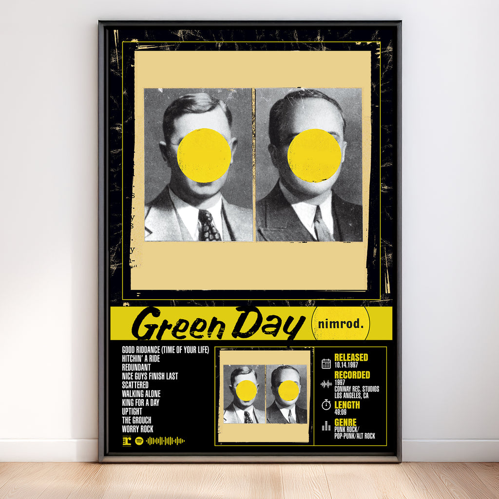 Green Day – Nimrod | Album Poster (Digital Download)
