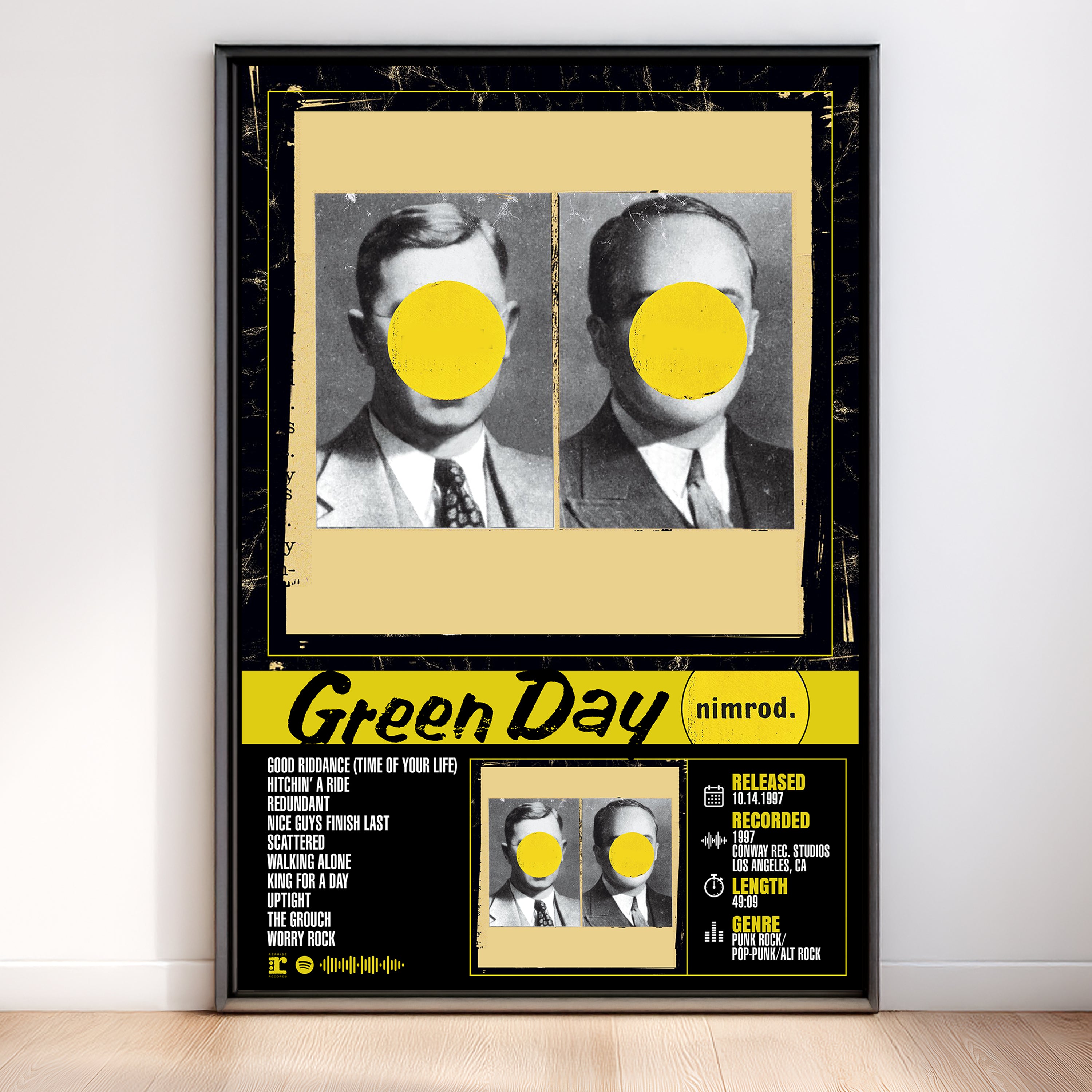 Green Day – Nimrod | Album Poster (Digital Download)