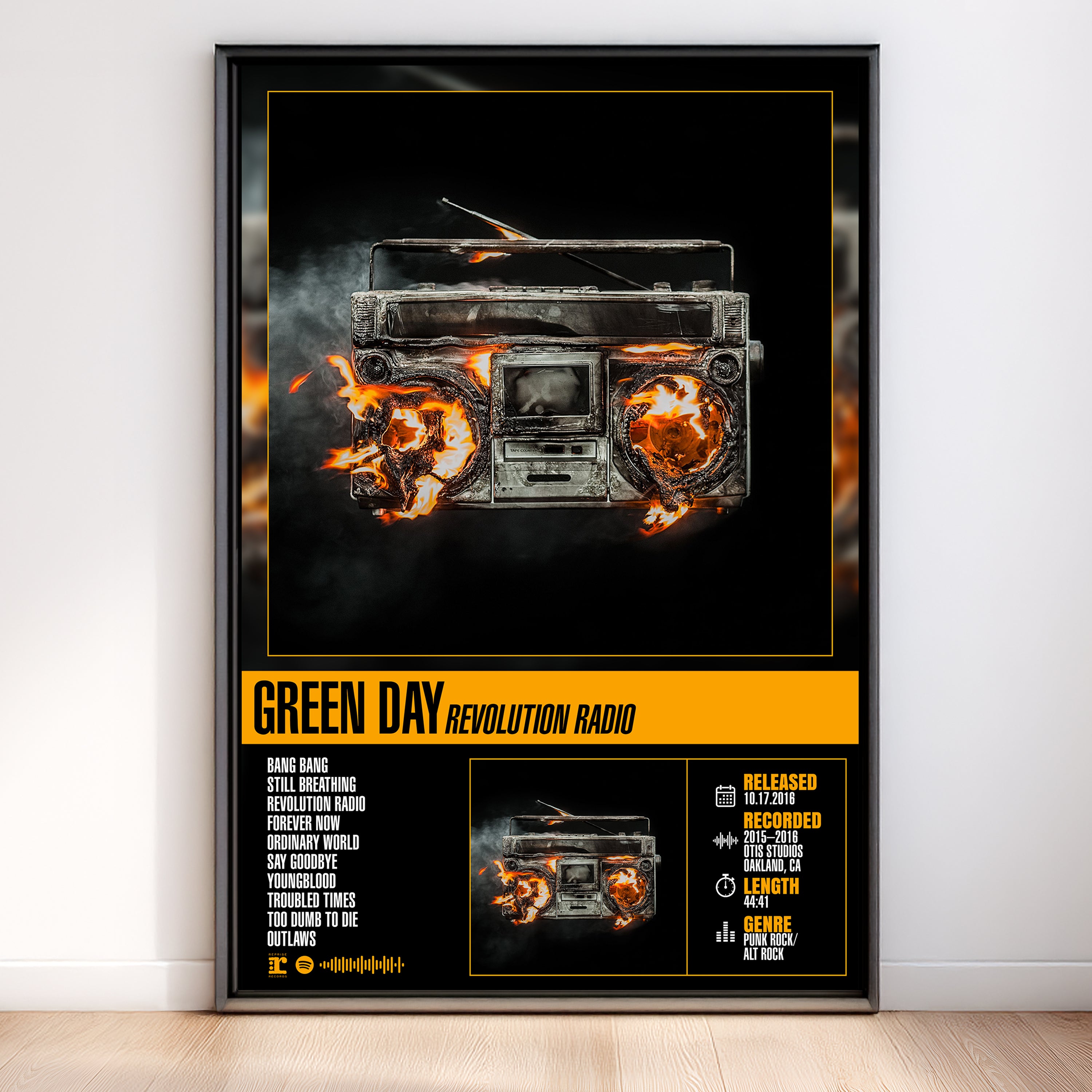 Green Day - Revolution Radio | Album Poster (Digital Download)