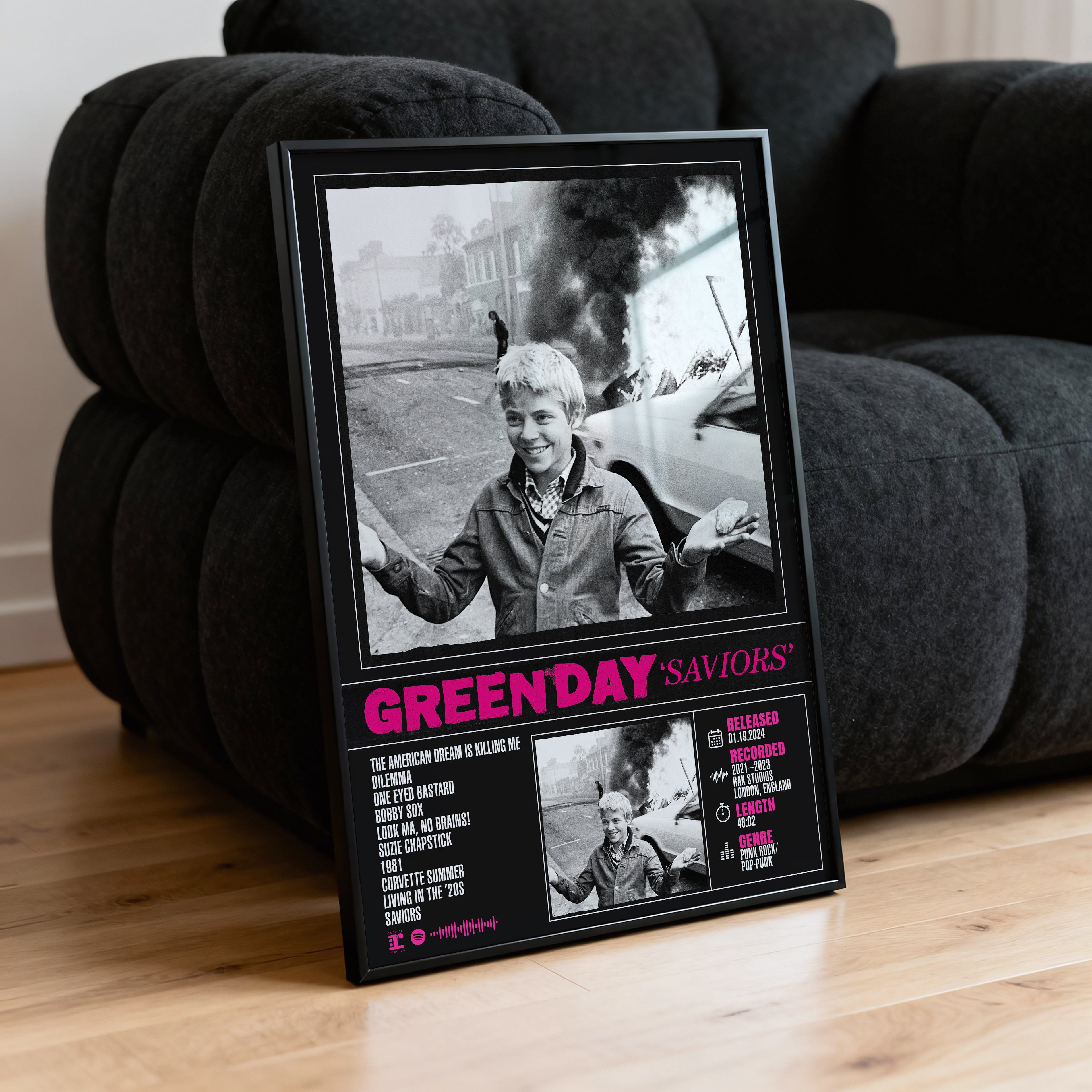 Green Day - Saviors | Album Poster (Digital Download)
