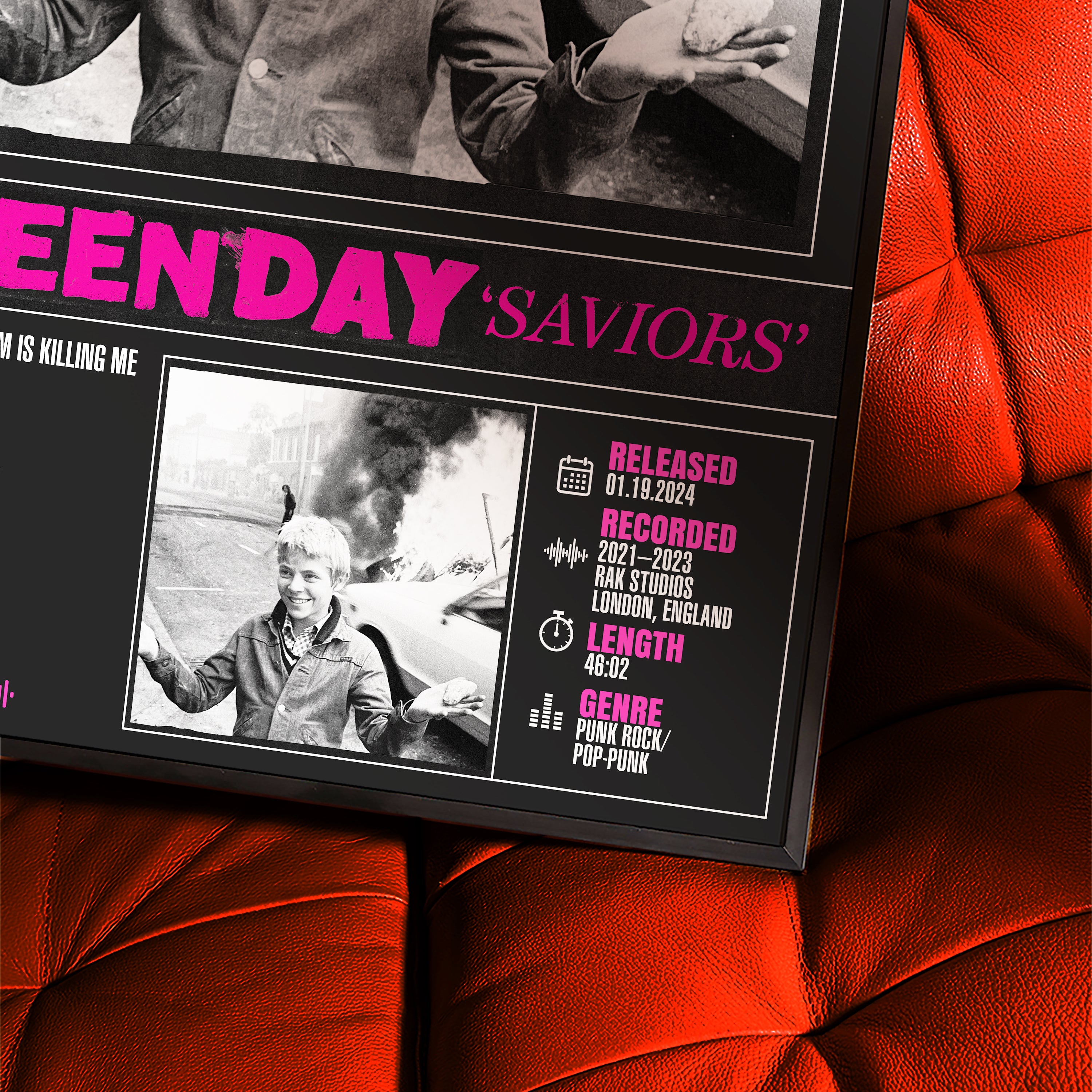 Green Day - Saviors | Album Poster (Digital Download)