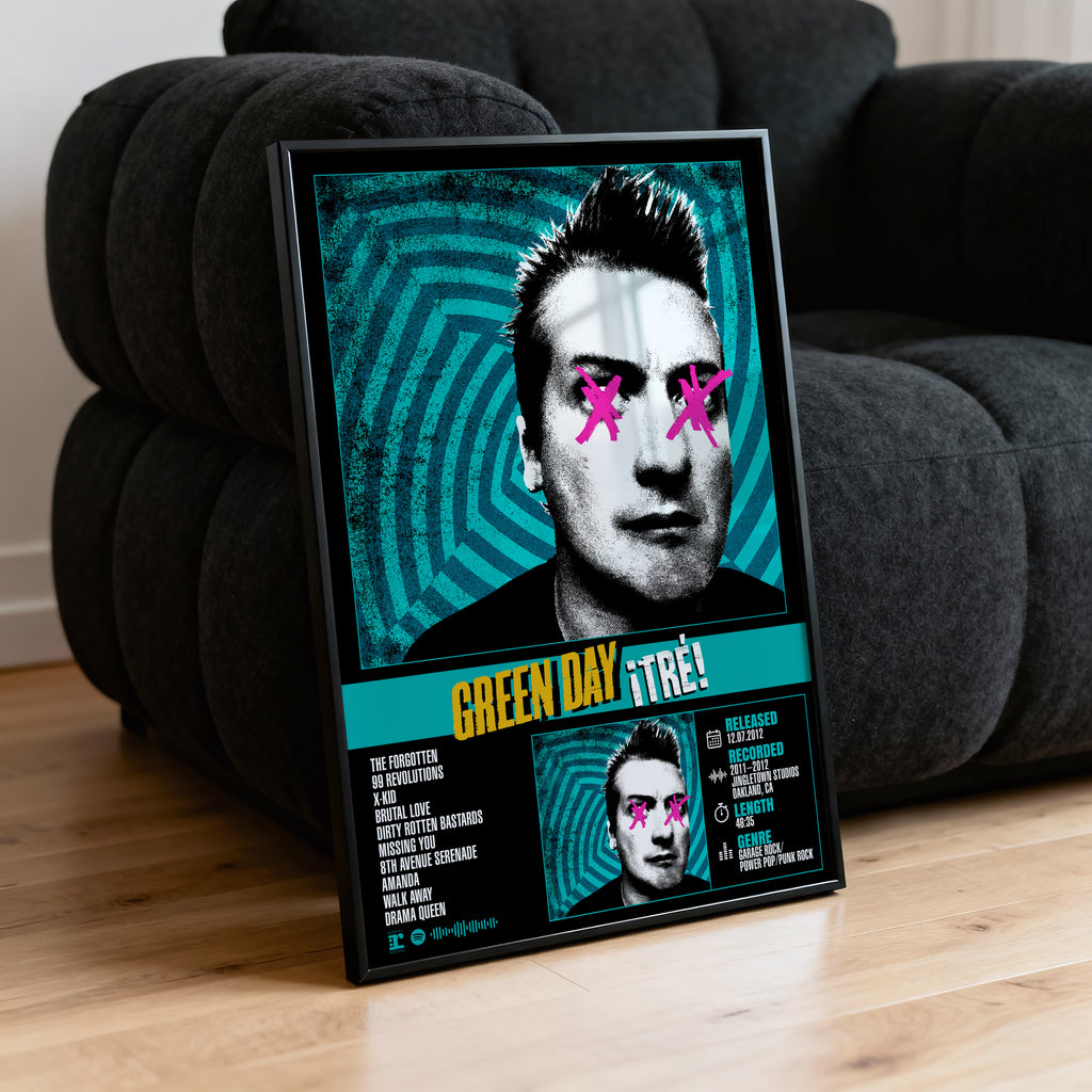 Green Day - ¡Tré! | Album Poster (Digital Download)