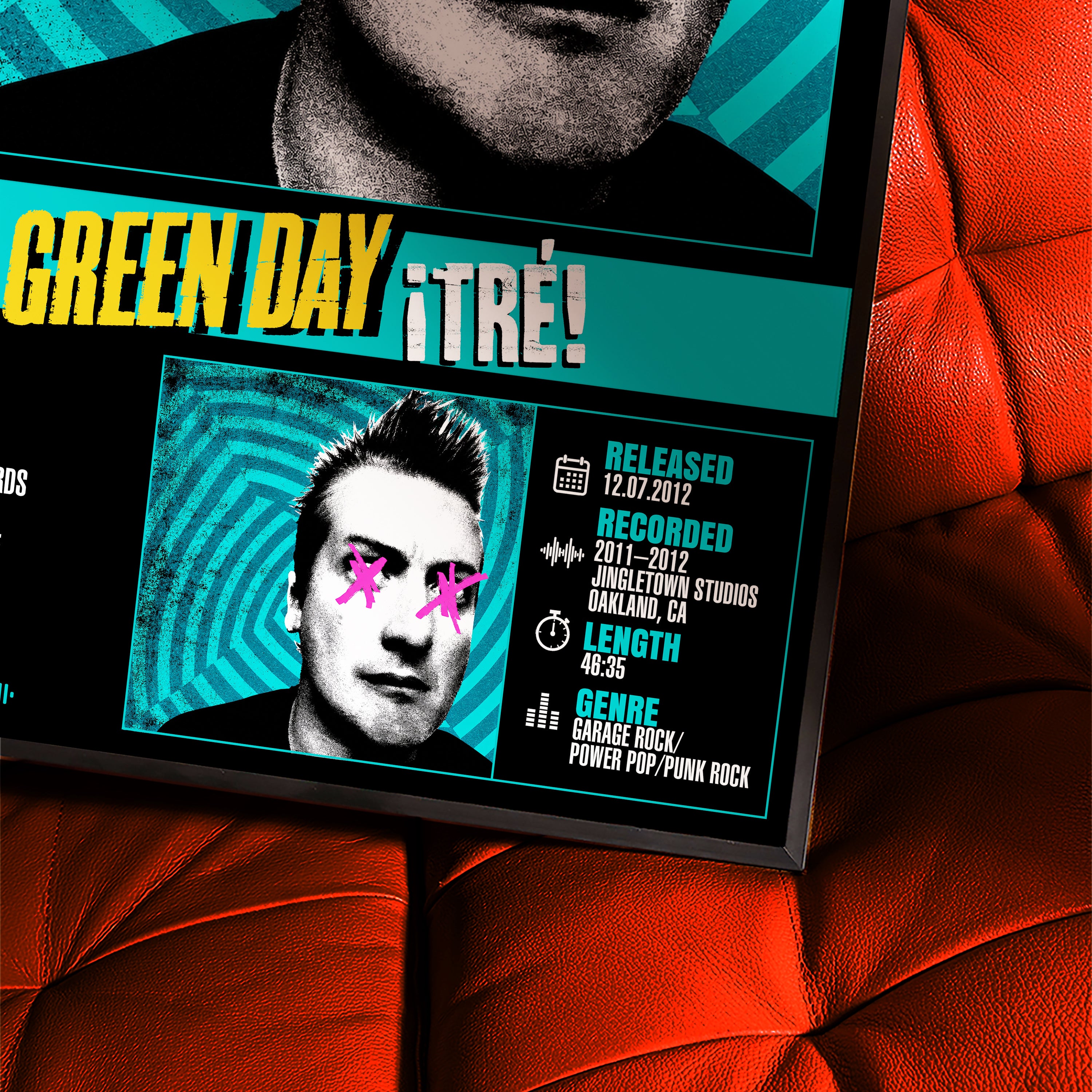 Green Day - ¡Tré! | Album Poster (Digital Download)