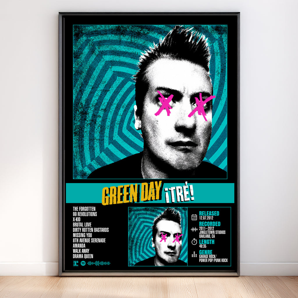 Green Day - ¡Tré! | Album Poster (Digital Download)