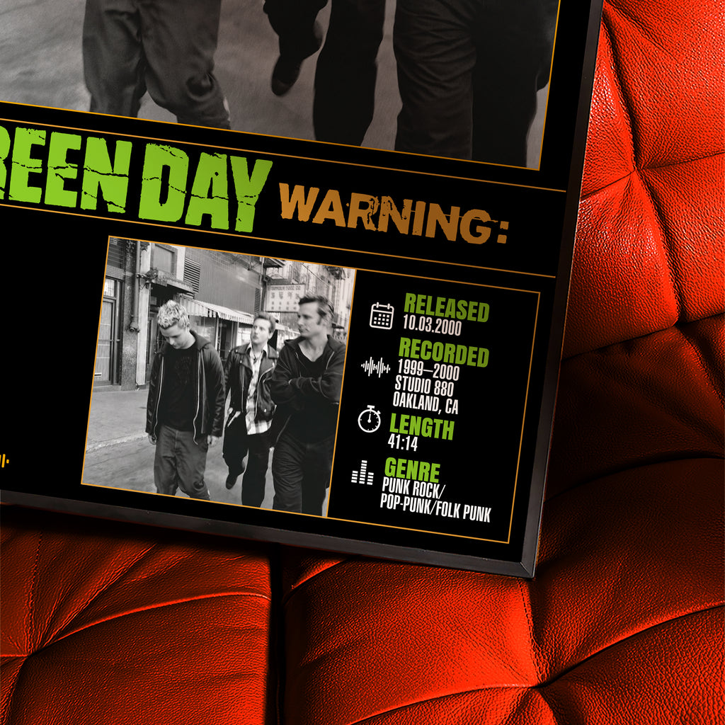 Green Day – Warning | Album Poster (Digital Download)