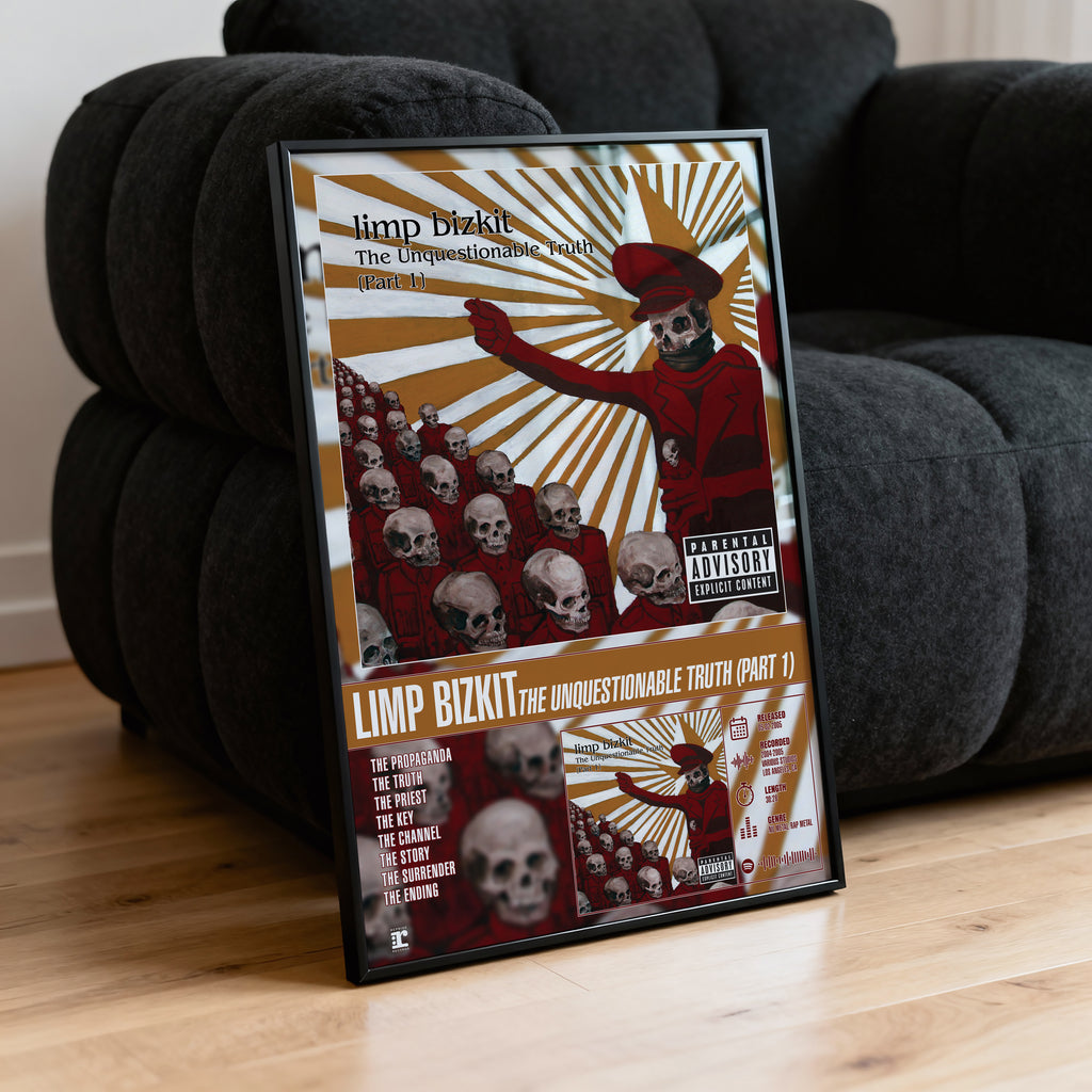 Limp Bizkit - The Unquestionable Truth (Part 1) | Tracklist Poster