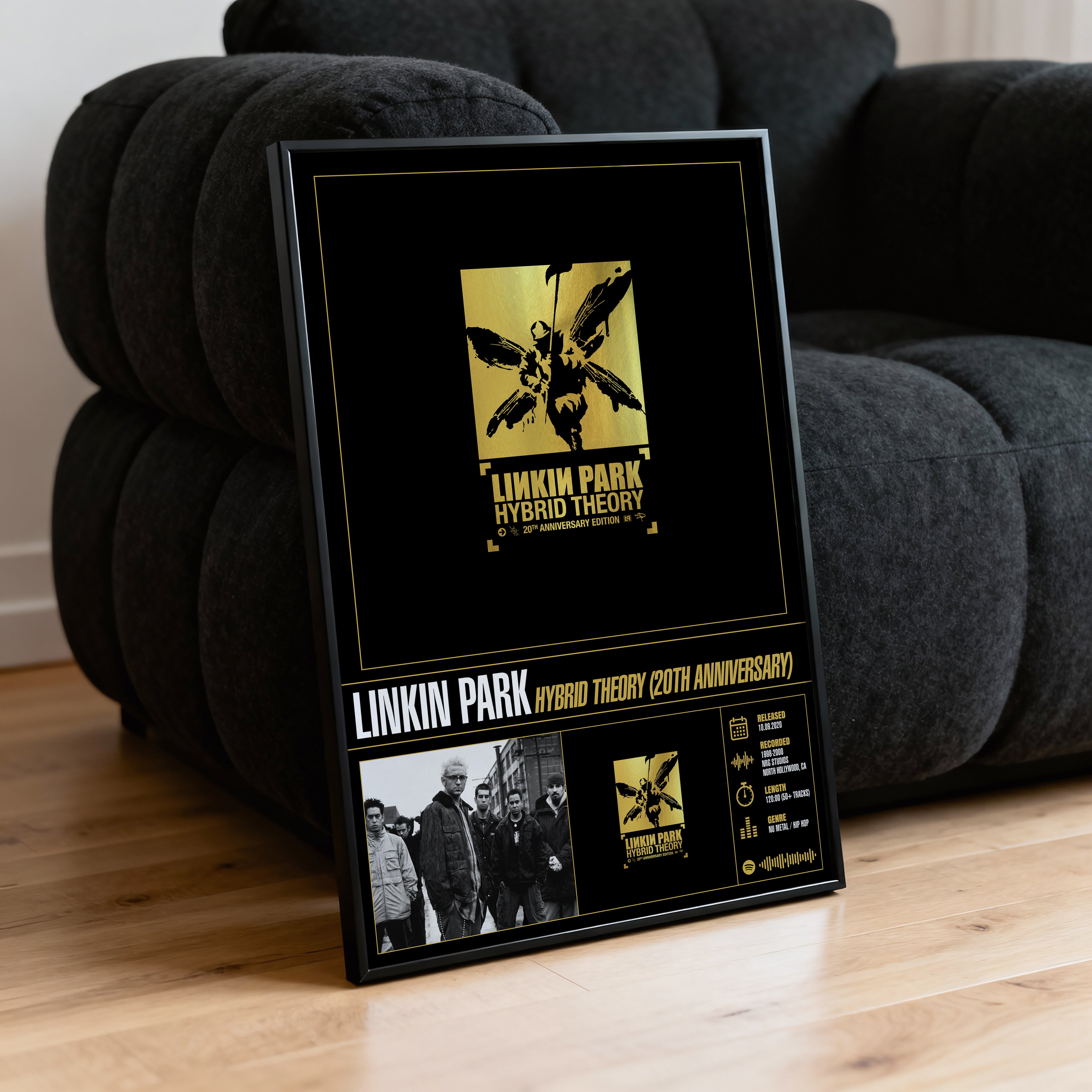 Linkin Park – Hybrid Theory (20th Anniversary) | Tracklist Poster