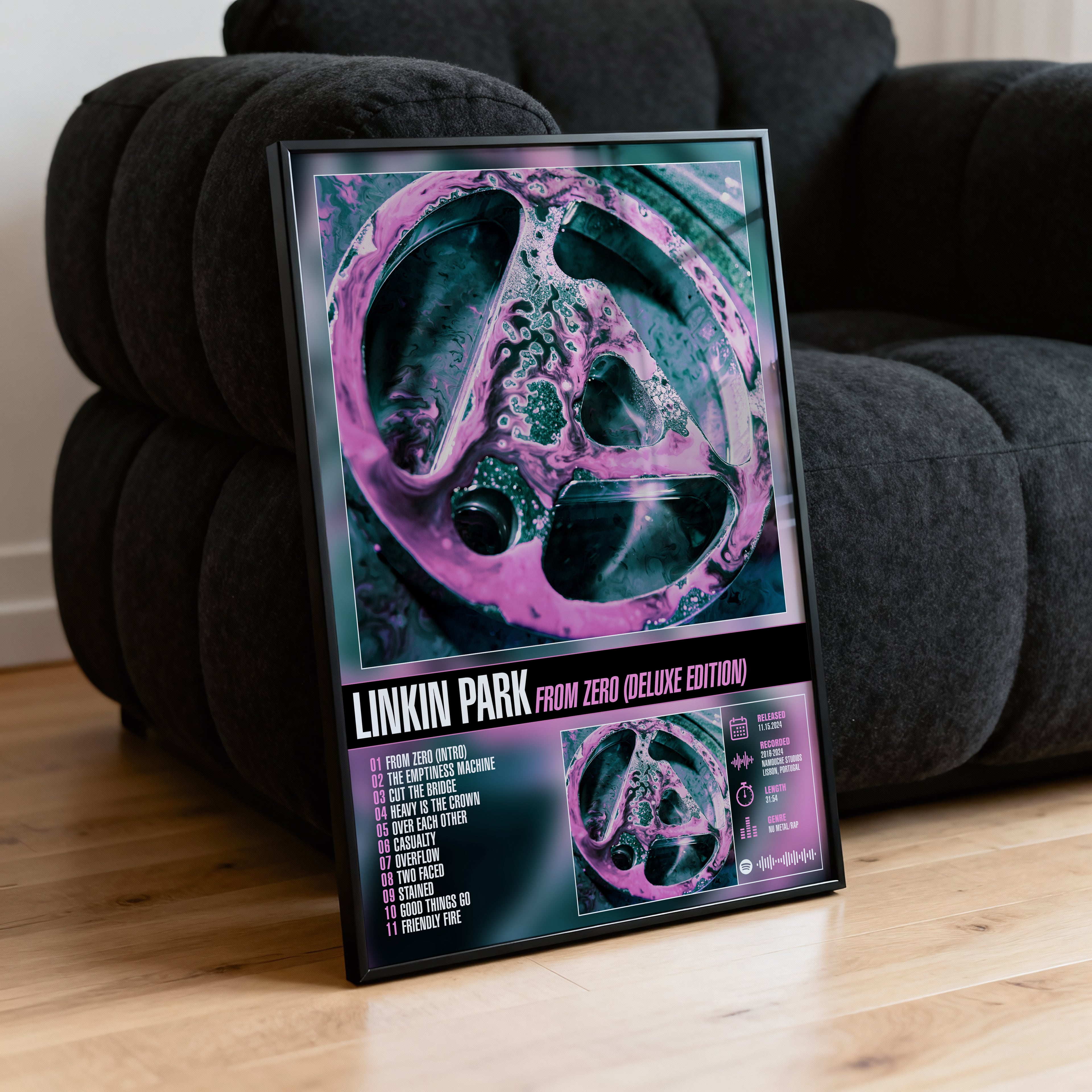 Linkin Park – From Zero (Deluxe Edition) | Tracklist Poster