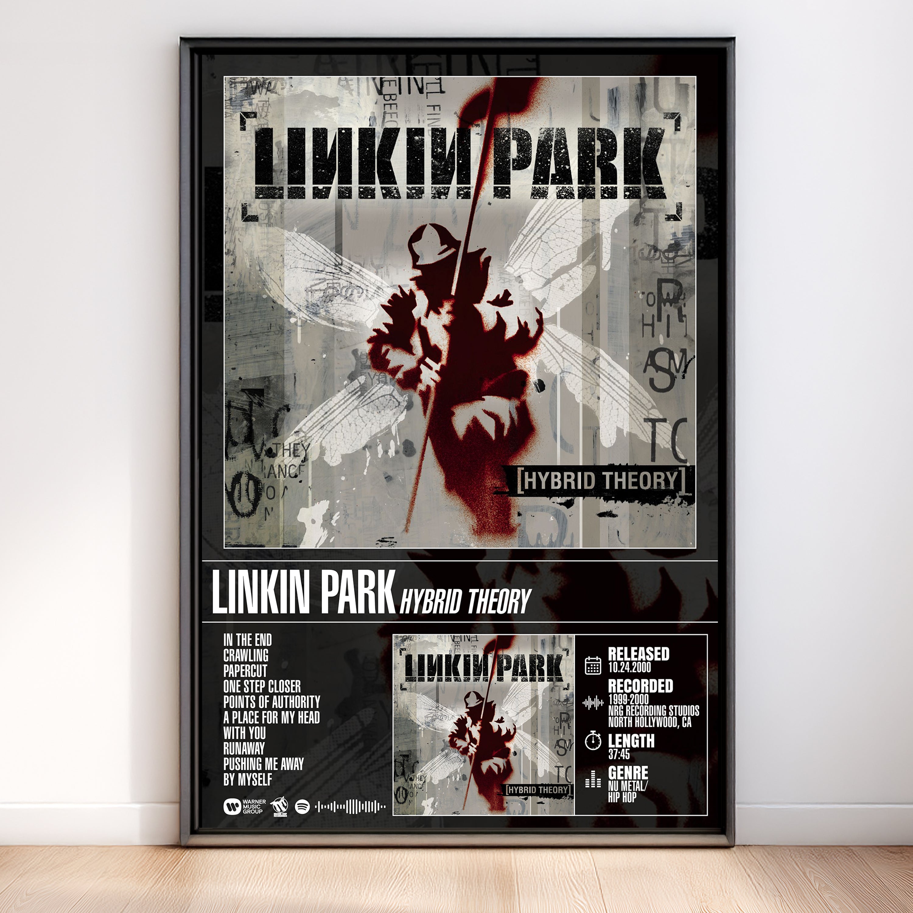 Linkin Park – Hybrid Theory | Album Poster (Digital Download)