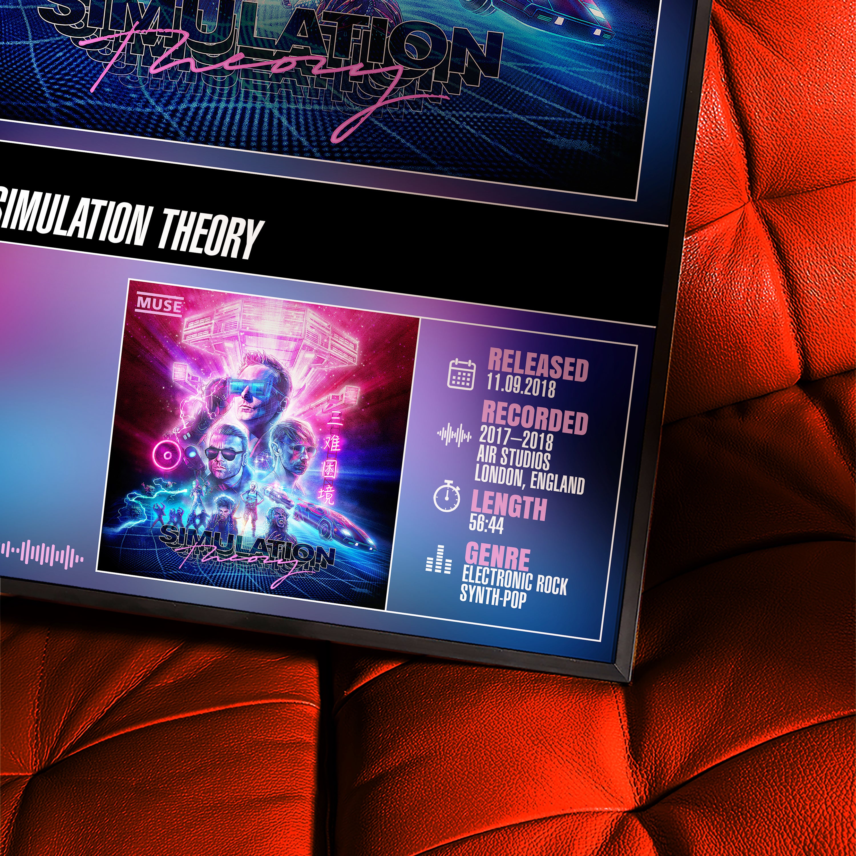 Muse - Simulation Theory | Album Poster (Digital Download)