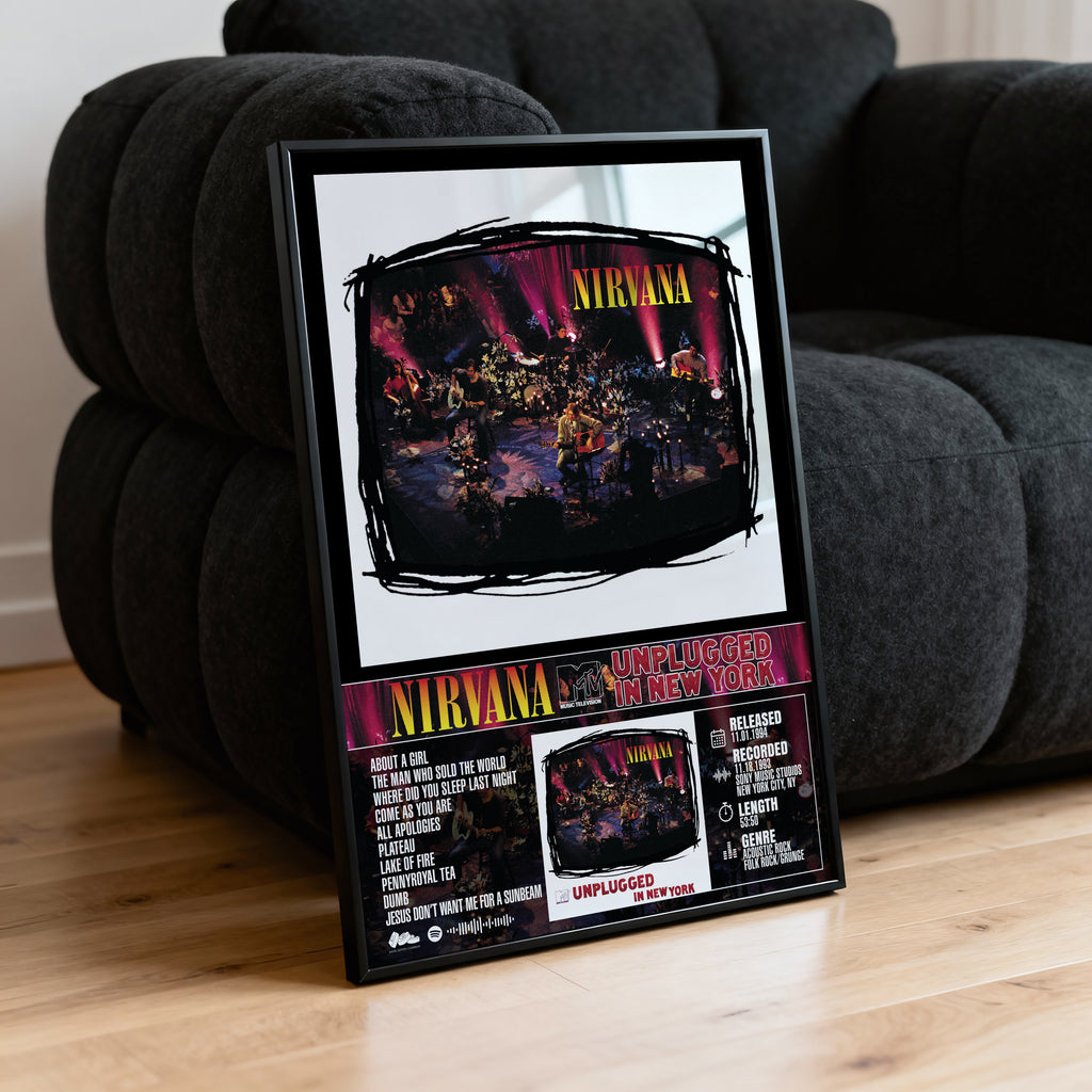 Nirvana – MTV Unplugged in New York | Album Poster