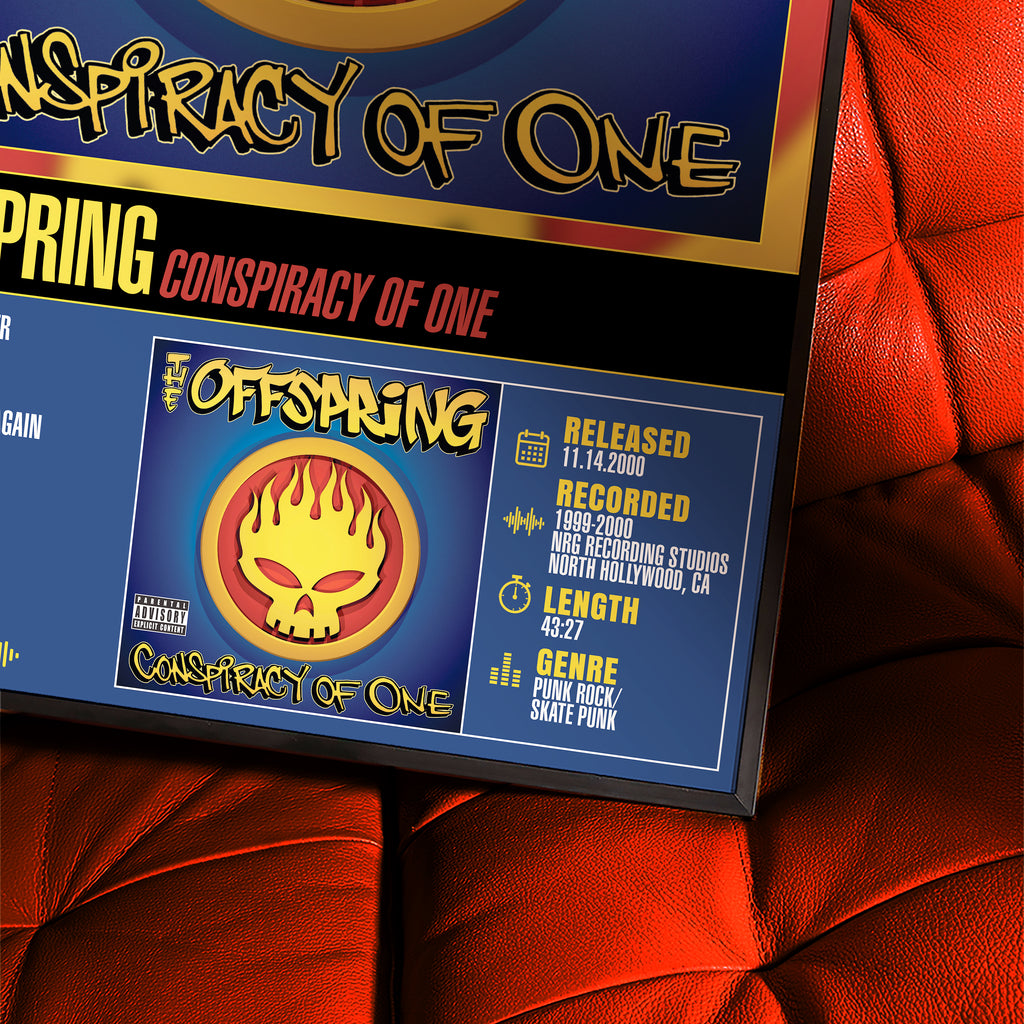 The Offspring - Conspiracy of One | Album Poster