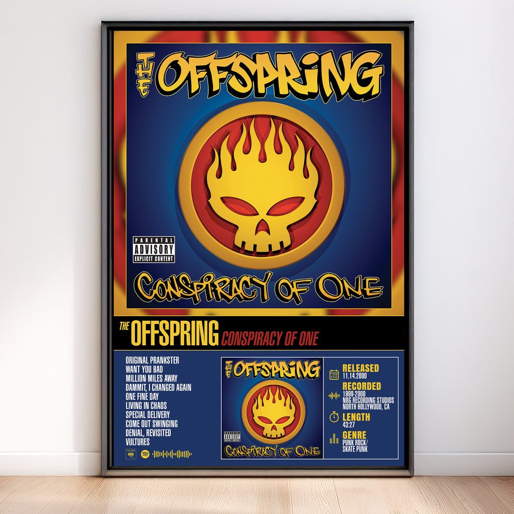 The Offspring - Conspiracy of One | Album Poster