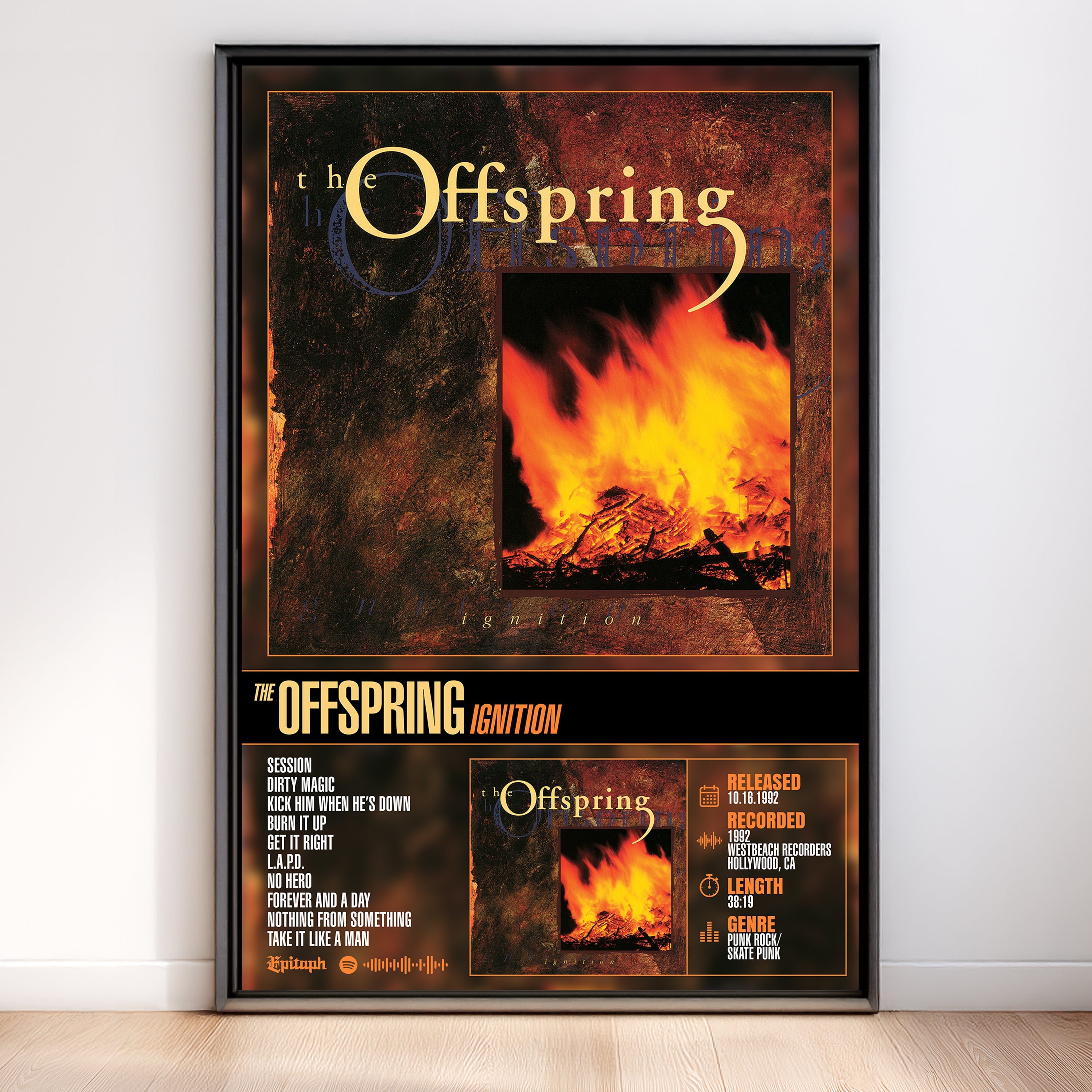 The Offspring - Ignition | Album Poster