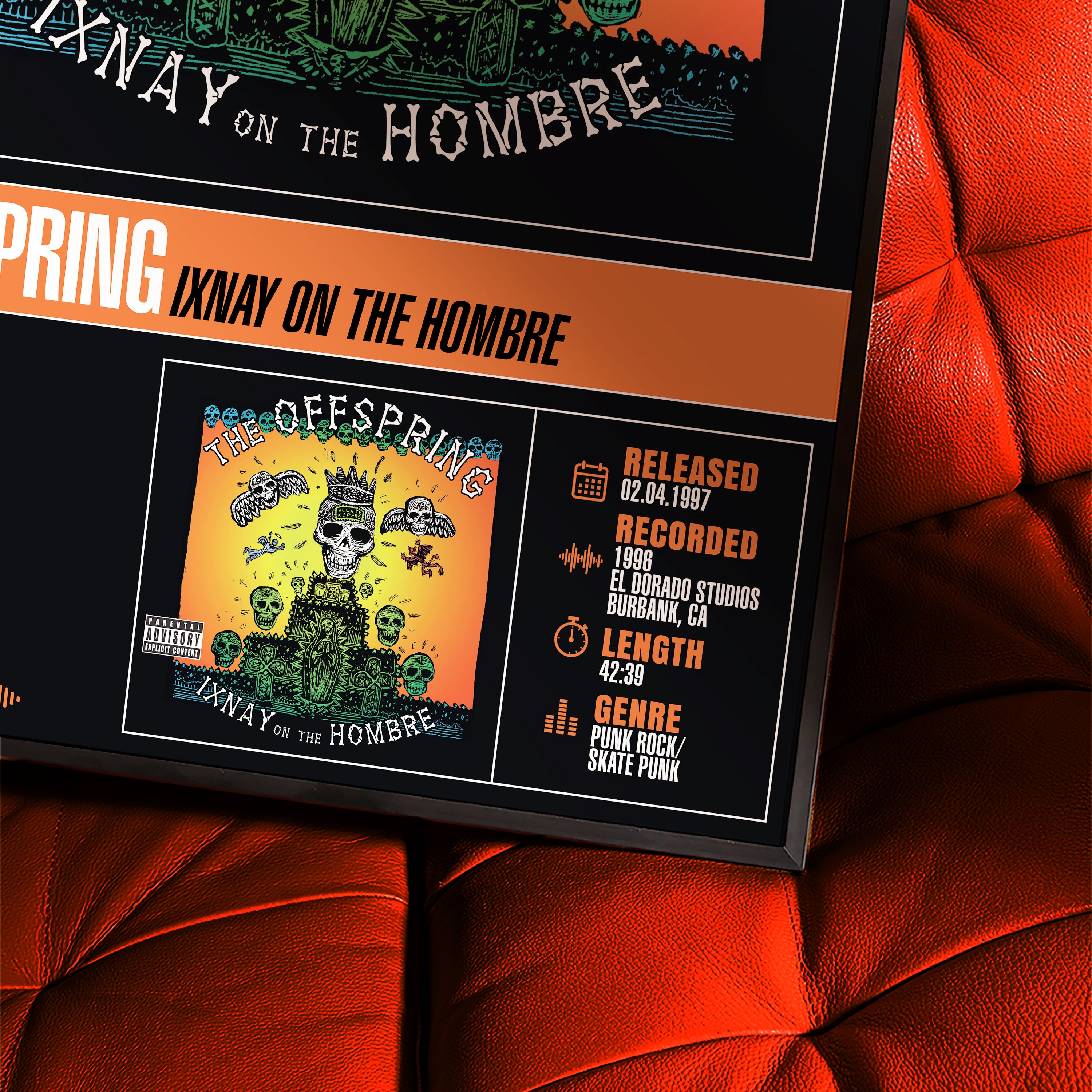The Offspring - Ixnay on the Hombre | Album Poster