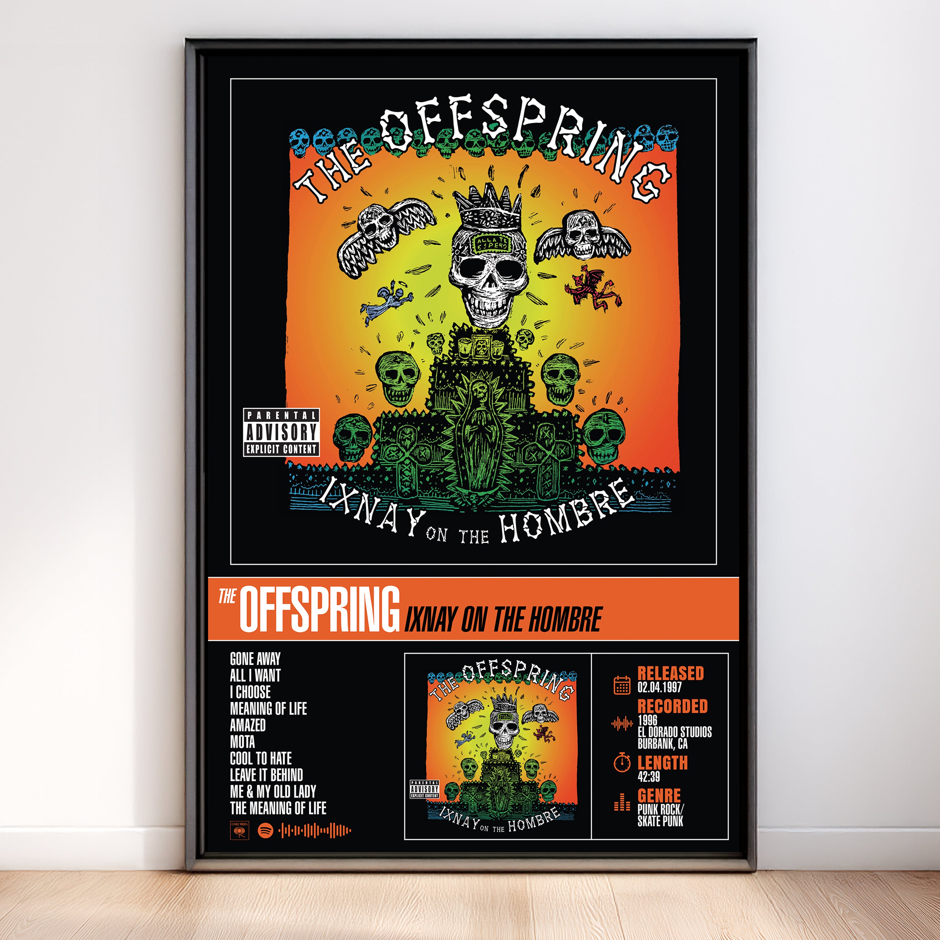 The Offspring - Ixnay on the Hombre | Album Poster