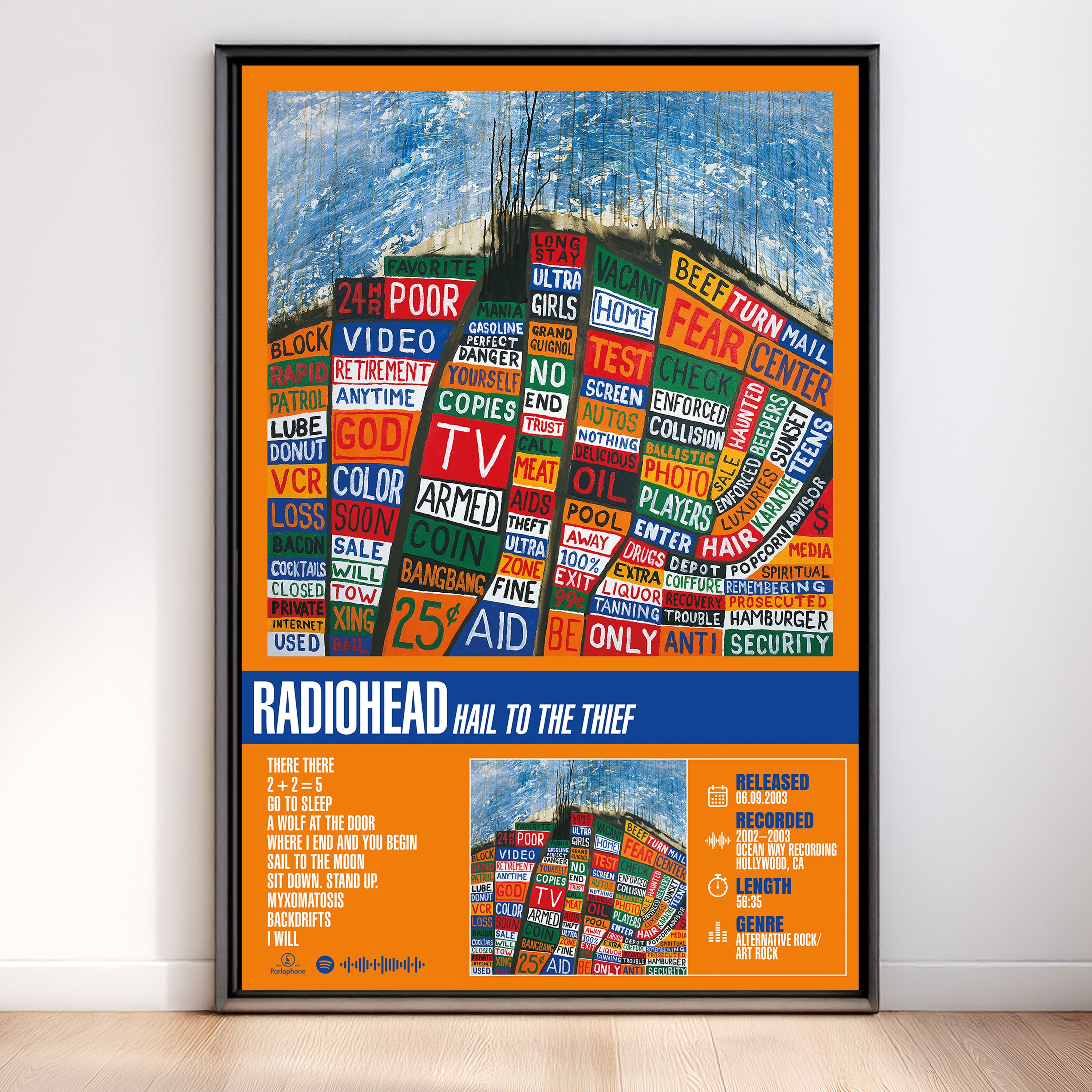 Radiohead – Hail to the Thief | Album Poster
