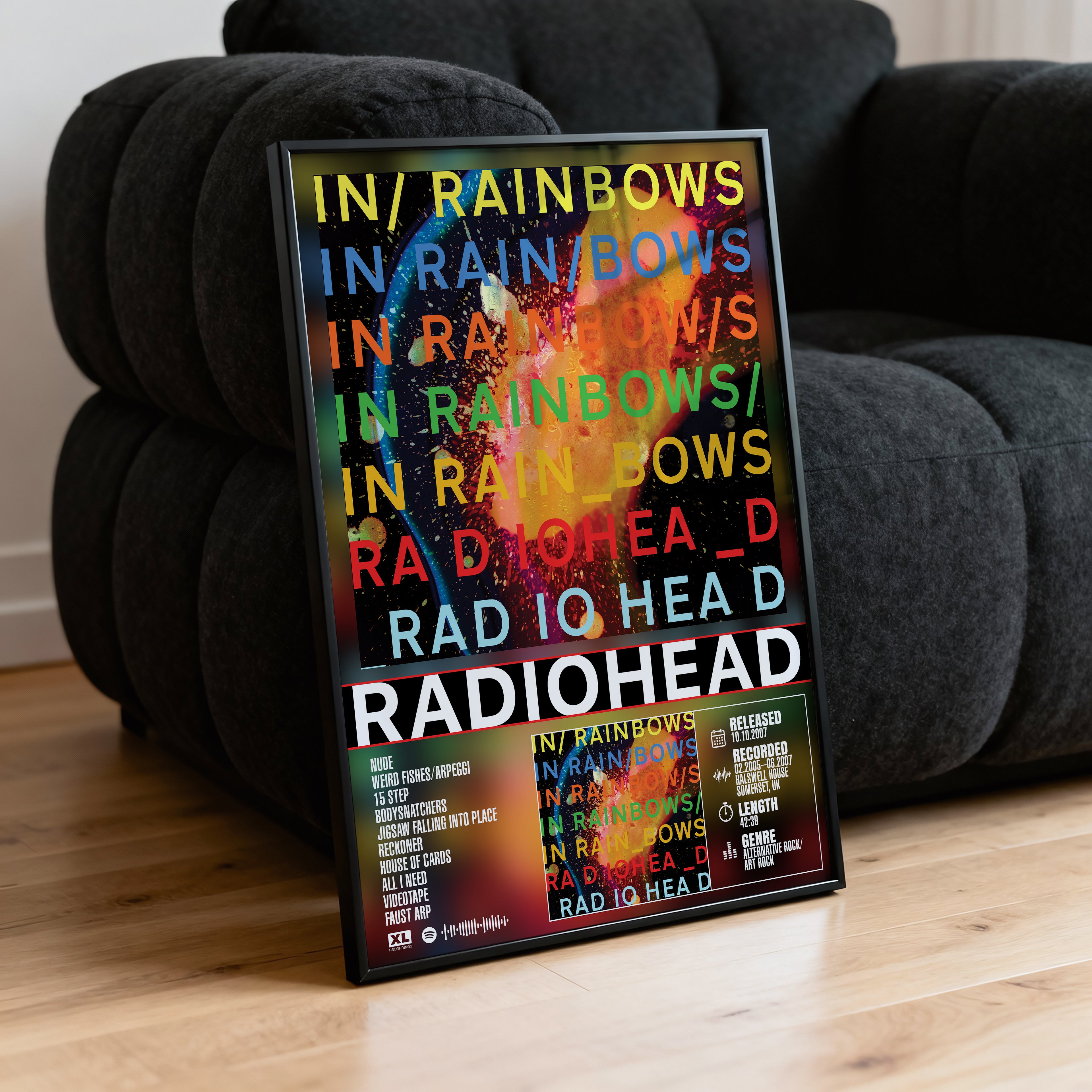 Radiohead - In Rainbows | Album Poster