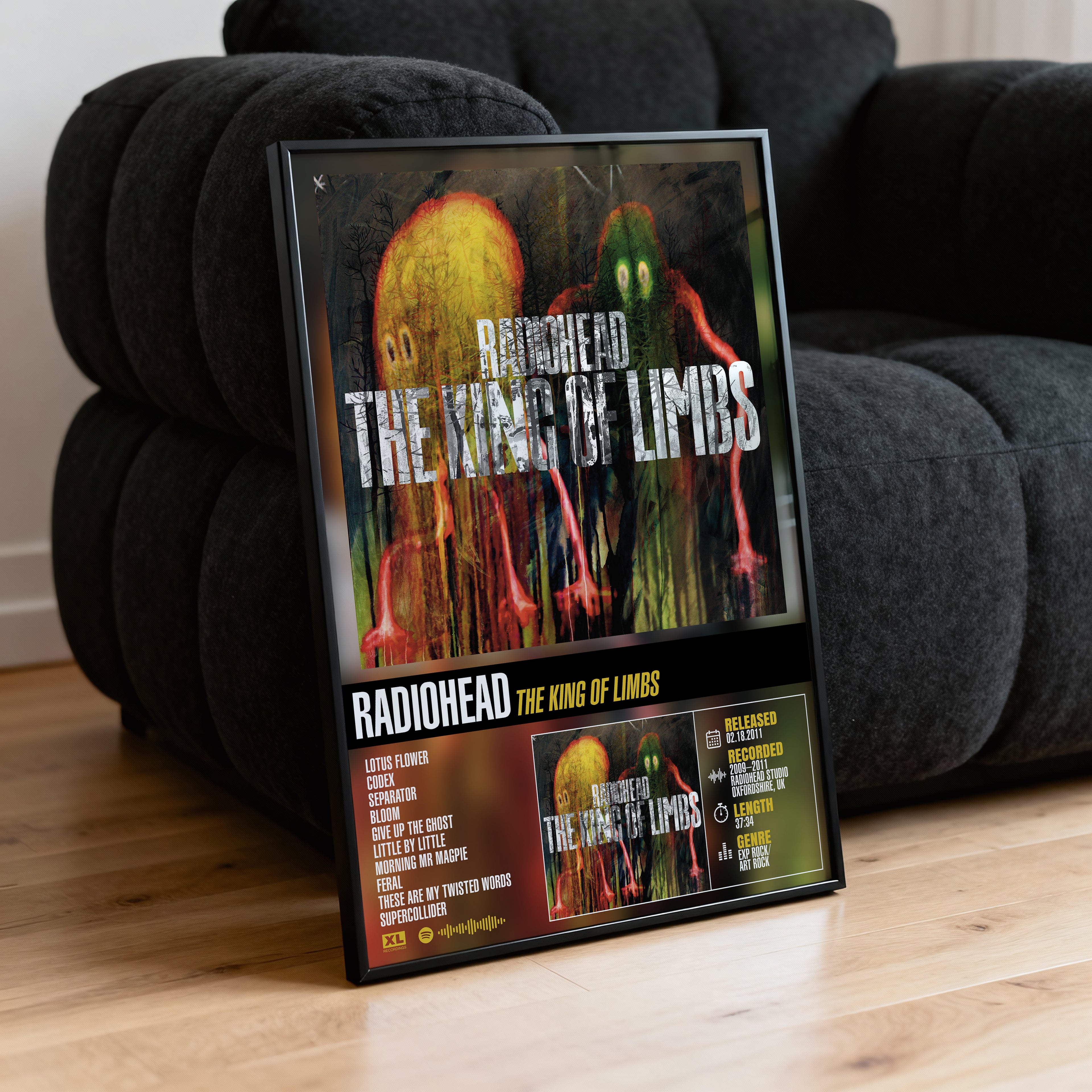 Radiohead - The King of Limbs | Album Poster