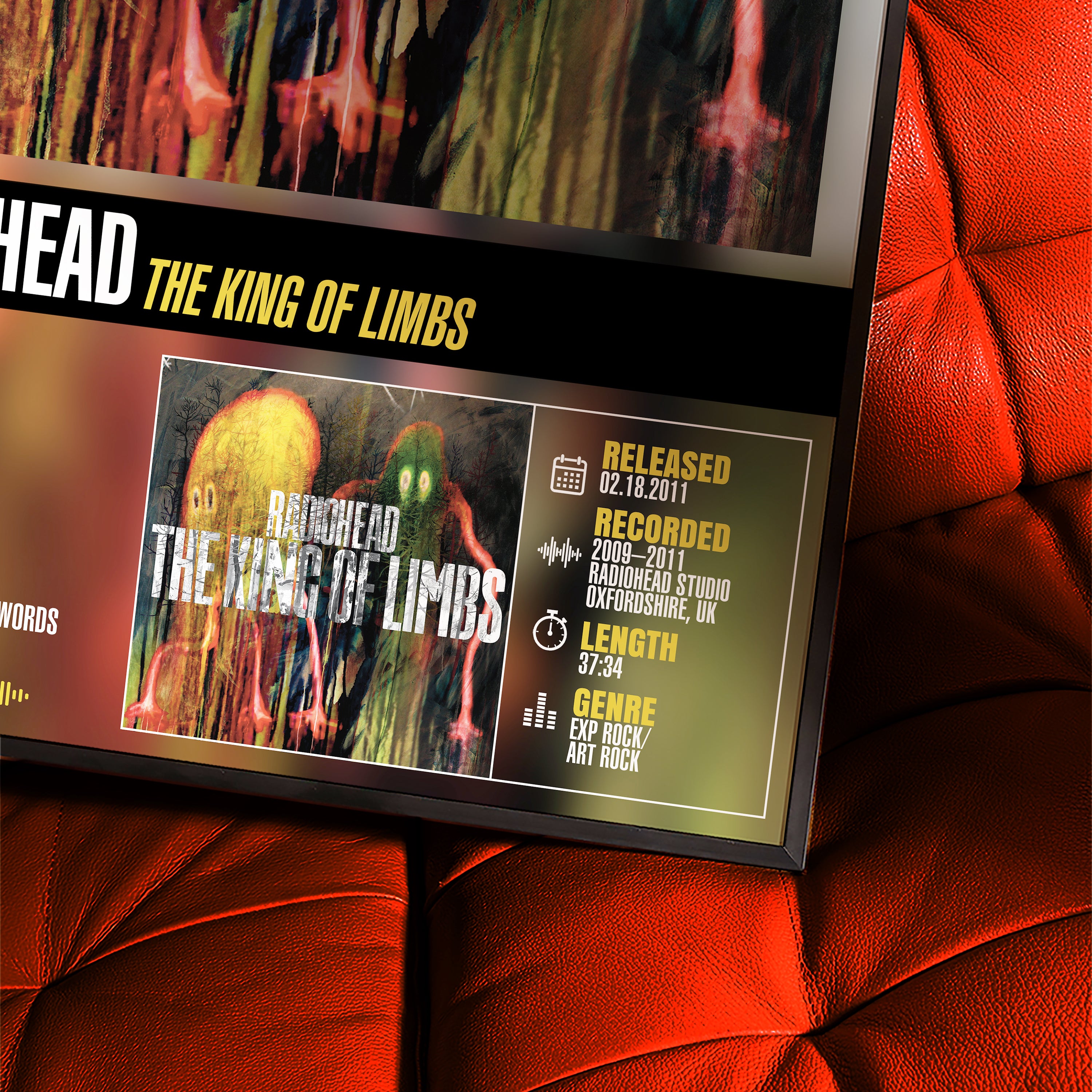 Radiohead - The King of Limbs | Album Poster