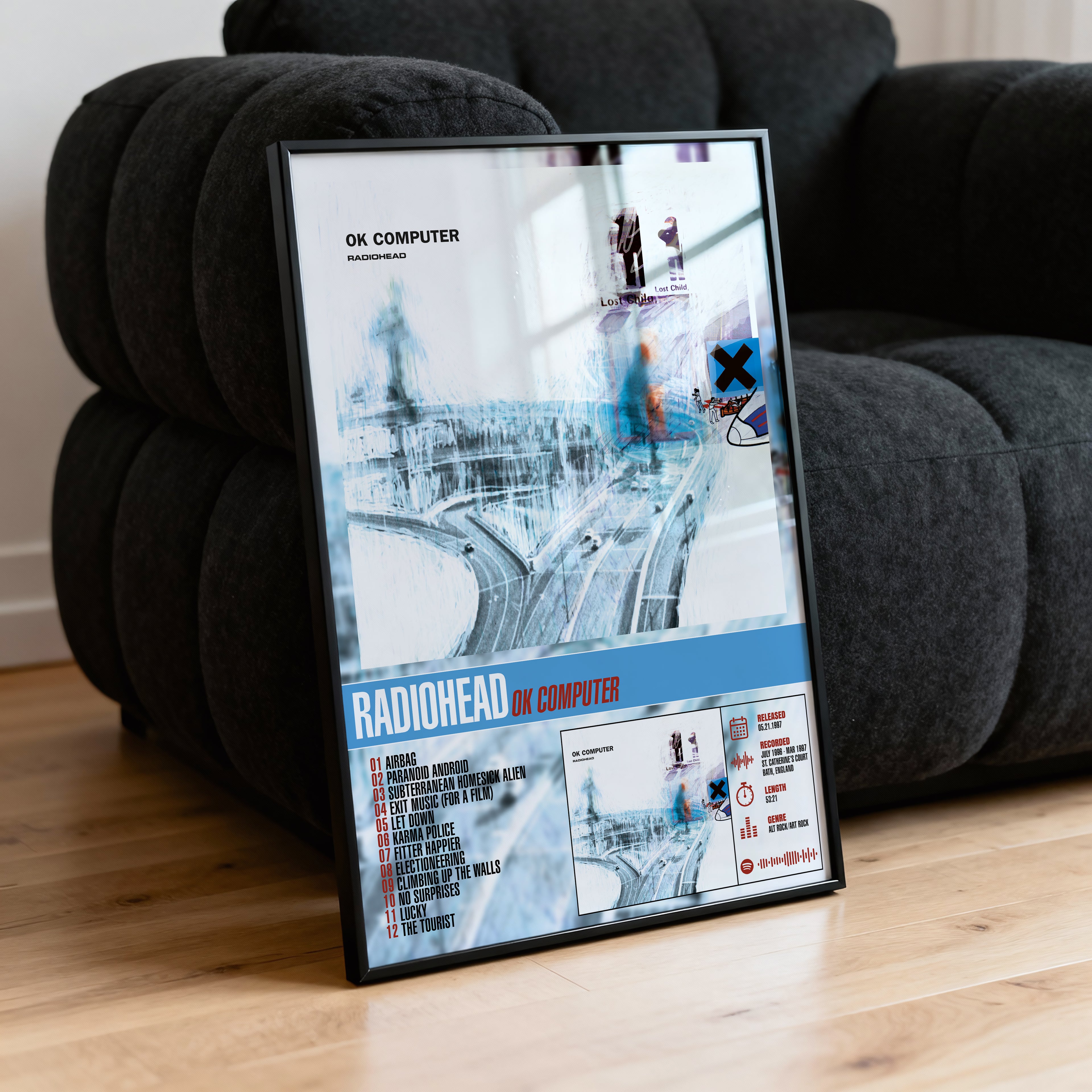 Radiohead – OK Computer | Album Poster (Digital Download)