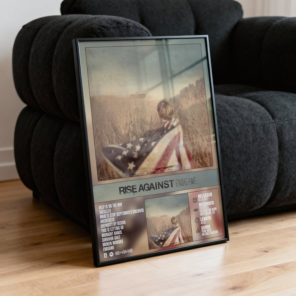 Rise Against - Endgame | Album Poster
