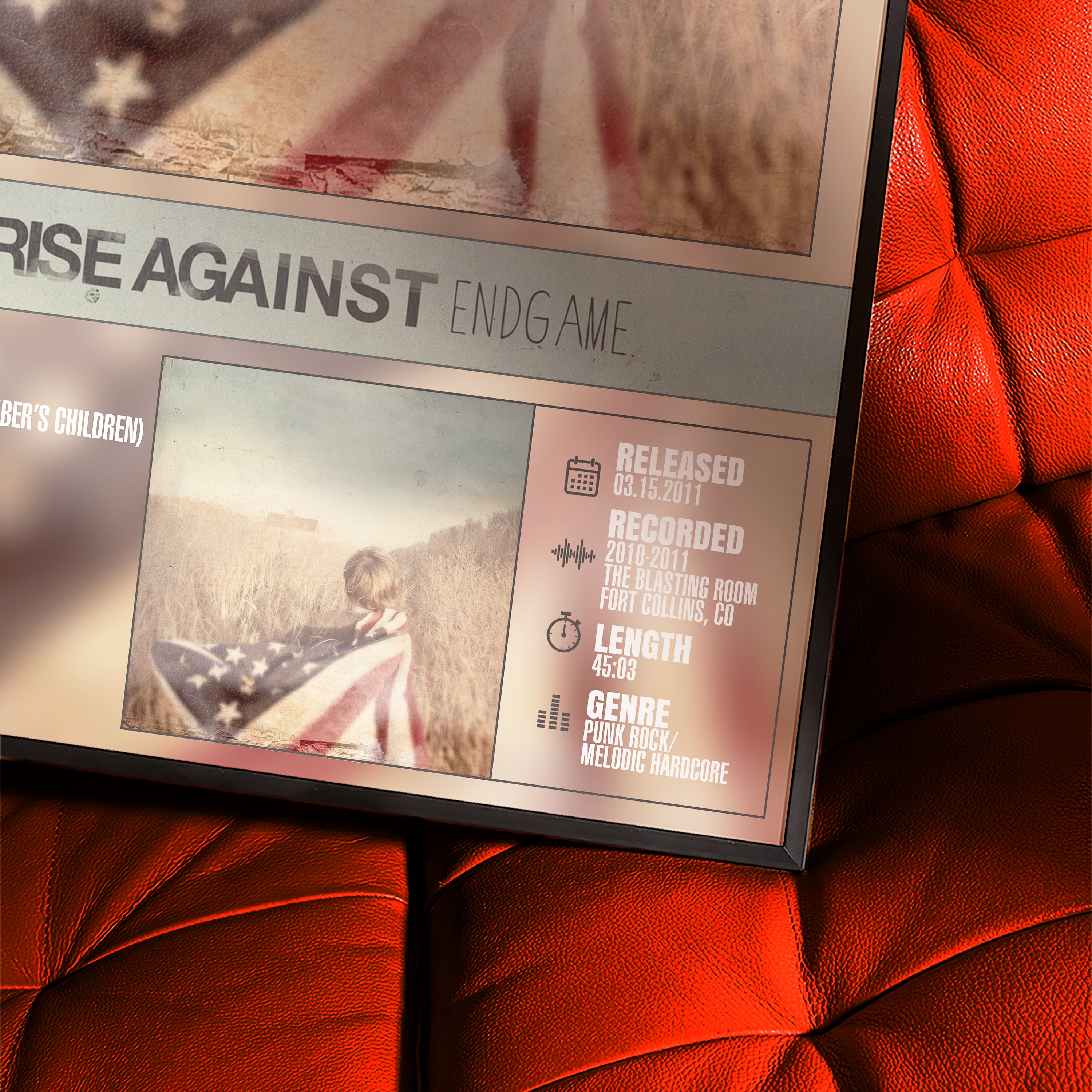 Rise Against - Endgame | Album Poster