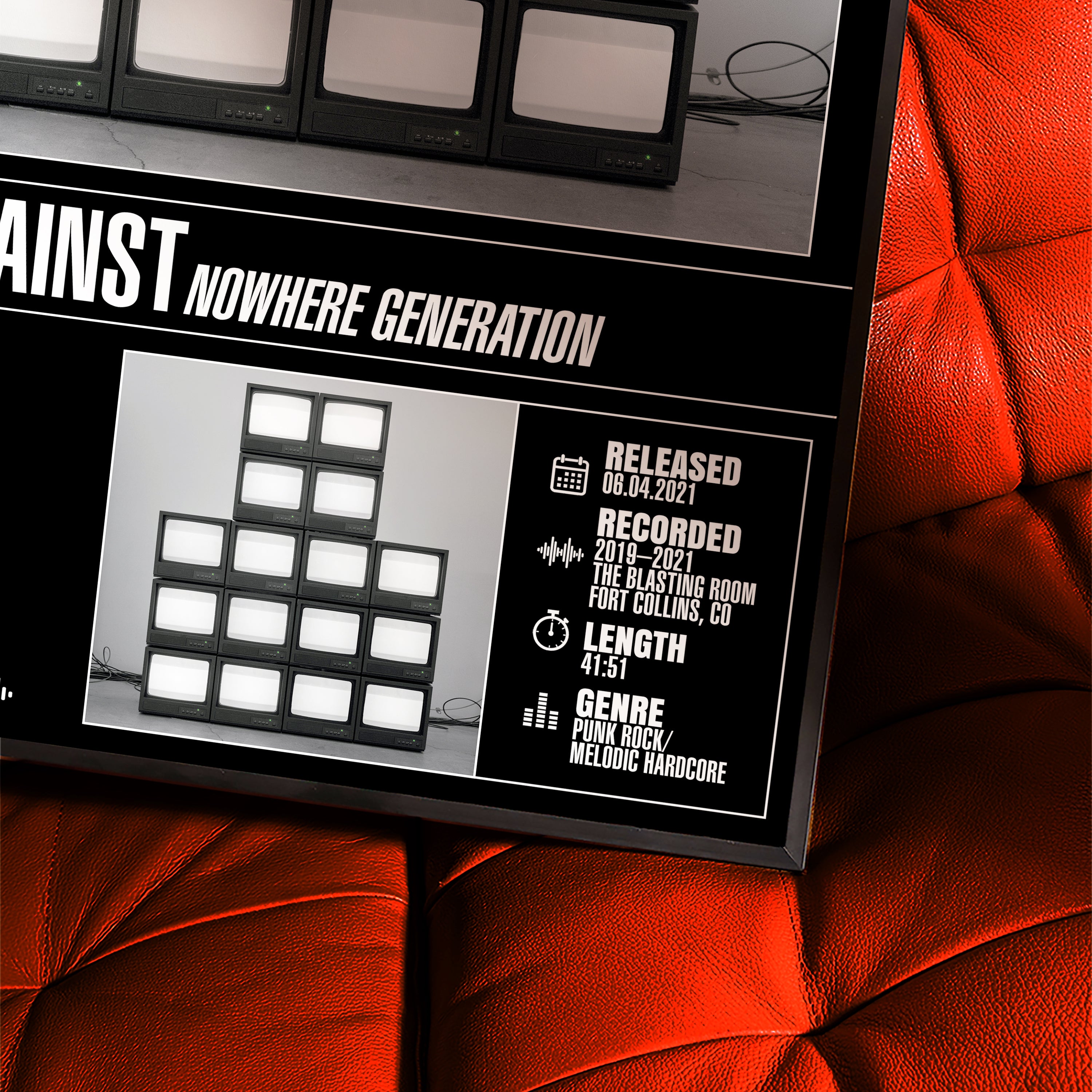 Rise Against - Nowhere Generation | Tracklist Poster