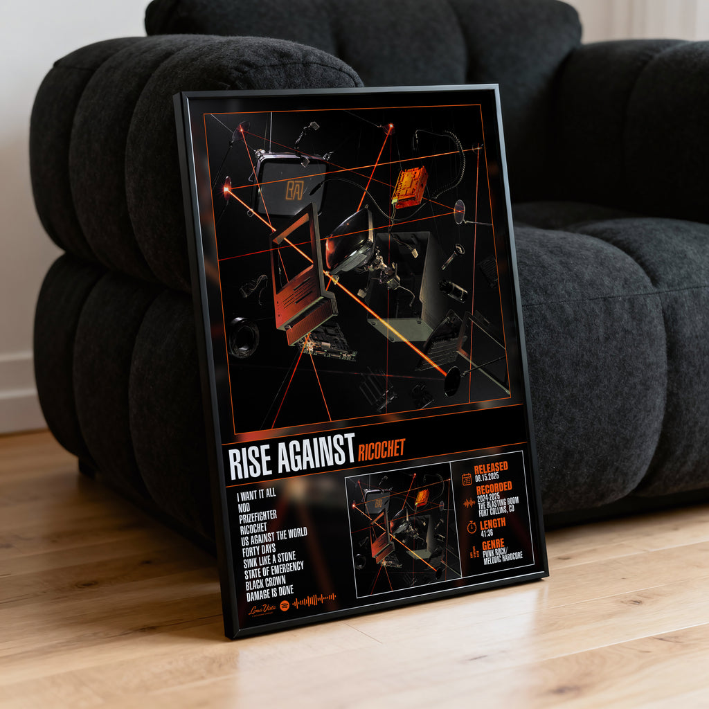 Rise Against - Ricochet | Album Poster