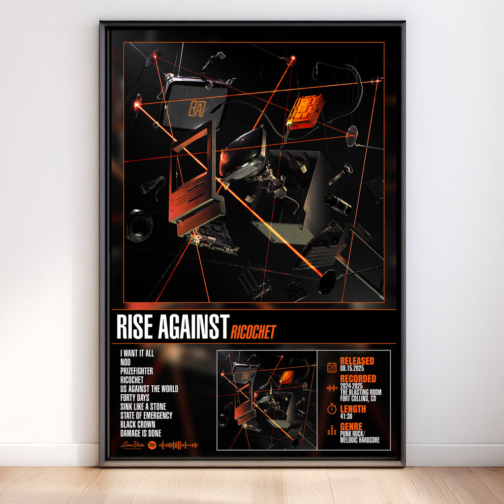 Rise Against - Ricochet | Album Poster