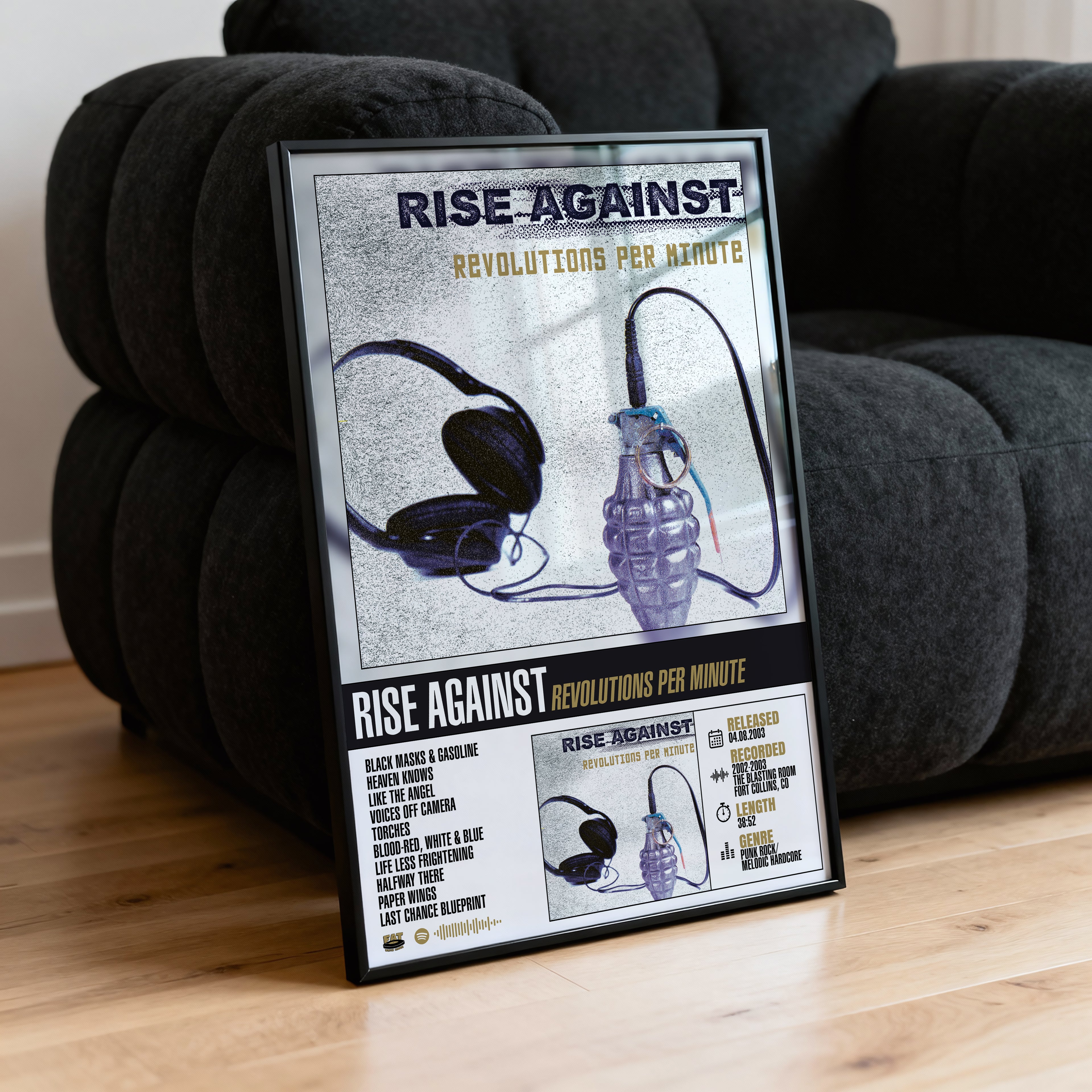 Rise Against - Revolutions per Minute (RPM) | Album Poster
