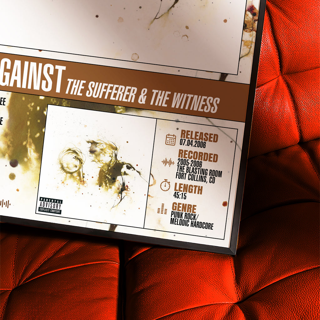 Rise Against - The Sufferer & the Witness | Album Poster