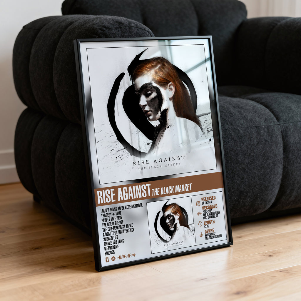 Rise Against - The Black Market | Album Poster
