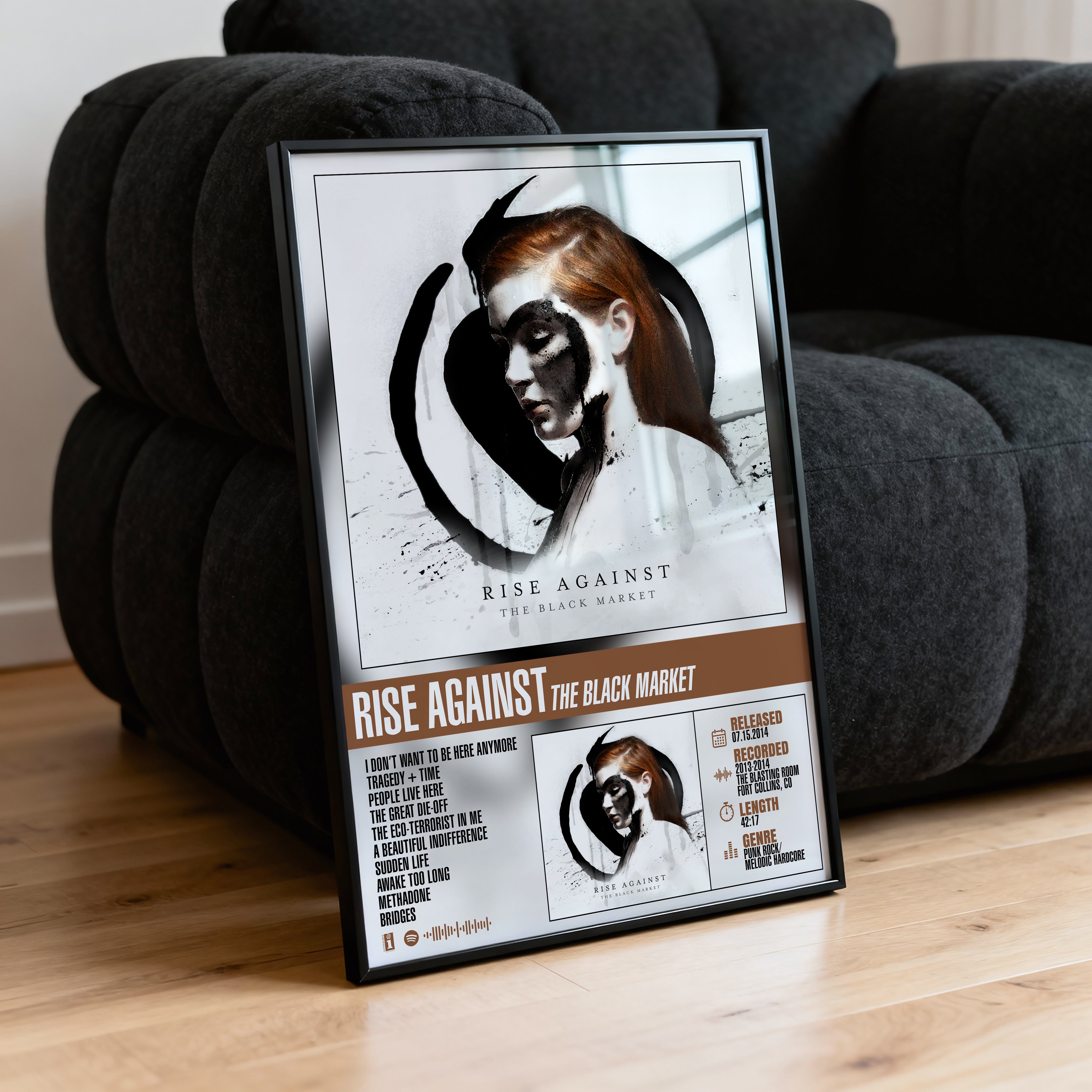 Rise Against - The Black Market | Album Poster
