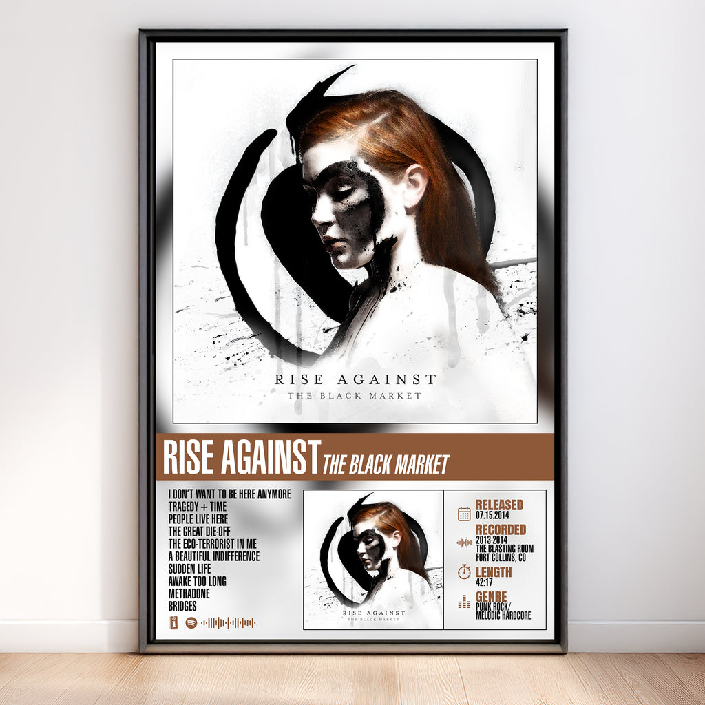 Rise Against - The Black Market | Album Poster