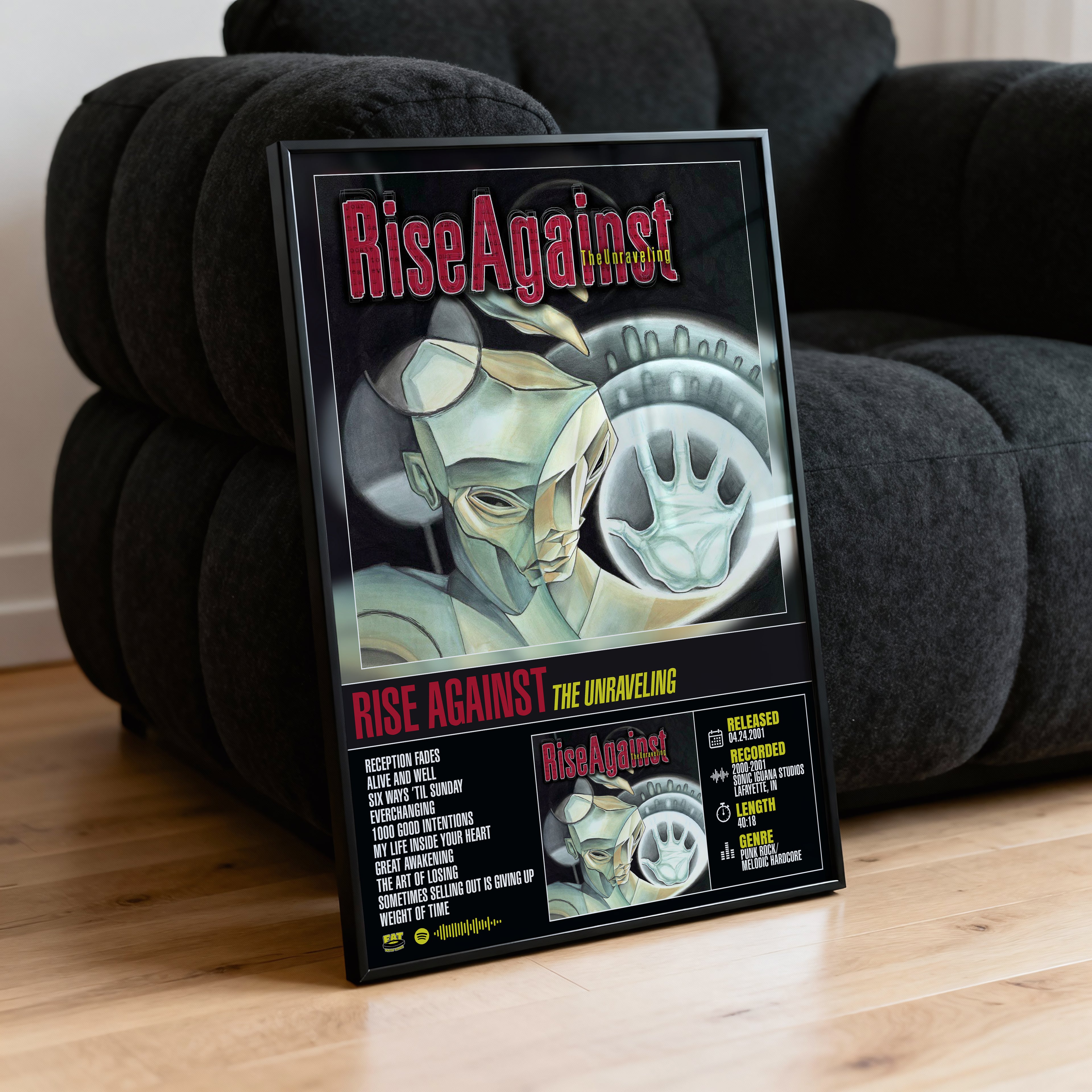 Rise Against - The Unraveling | Album Poster