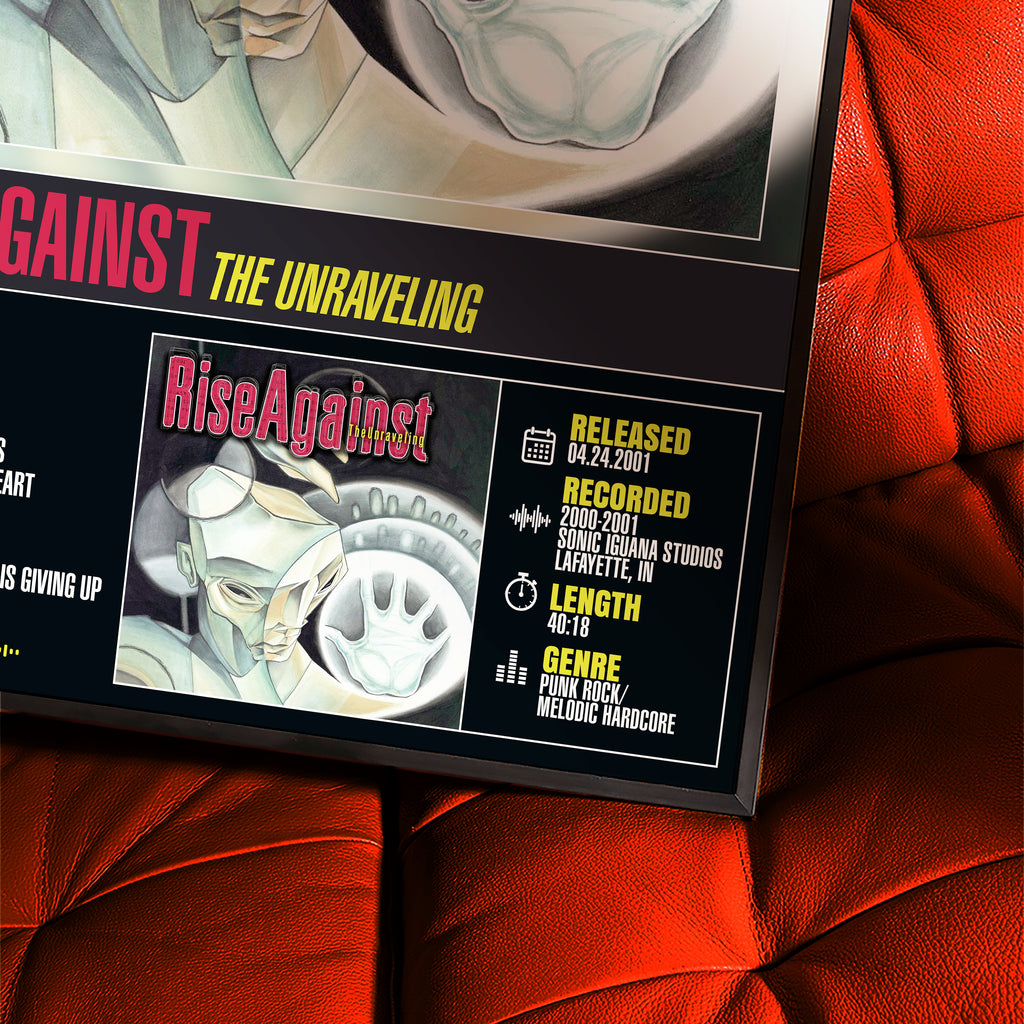 Rise Against - The Unraveling | Album Poster