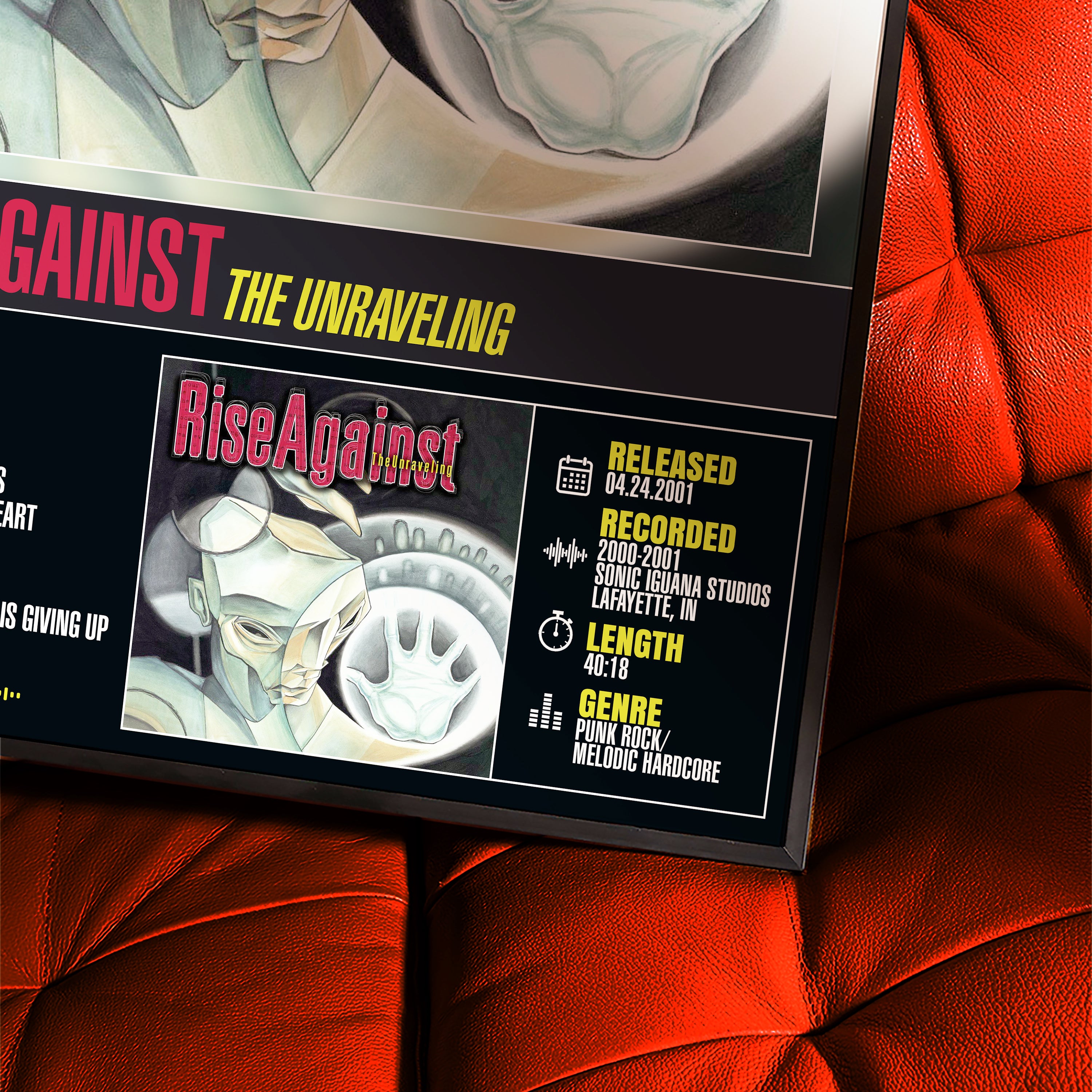 Rise Against - The Unraveling | Album Poster
