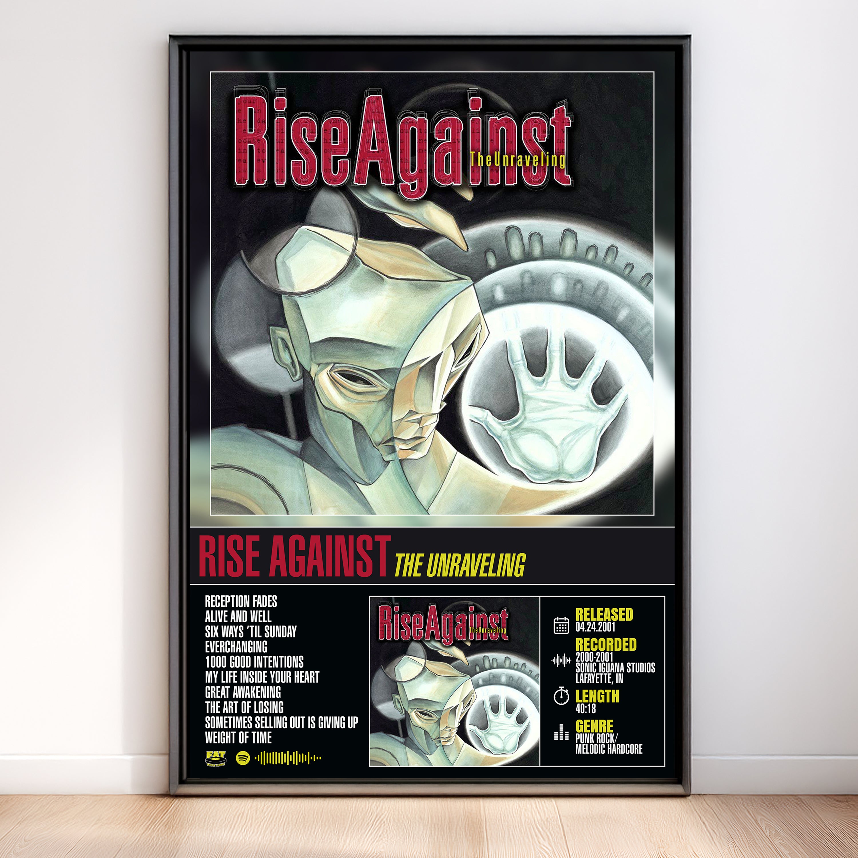 Rise Against - The Unraveling | Album Poster