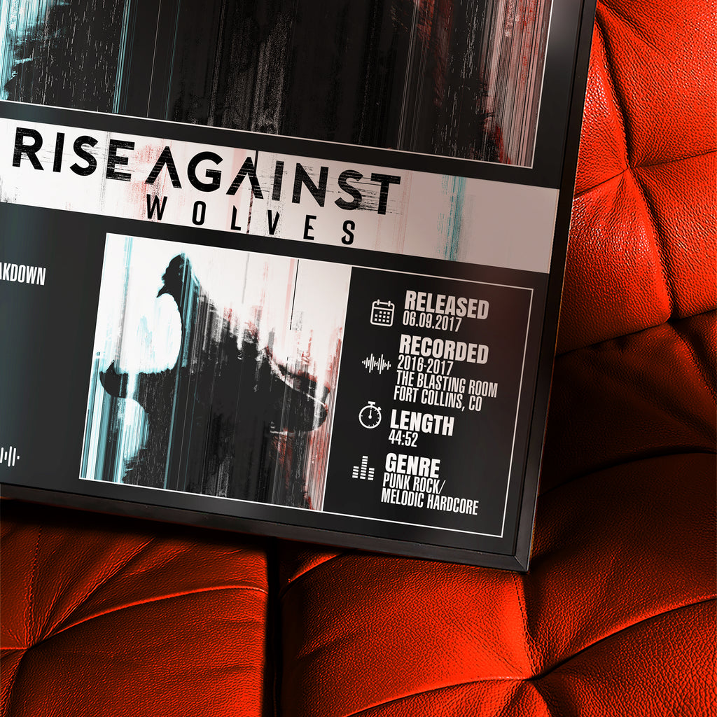 Rise Against - Wolves | Album Poster