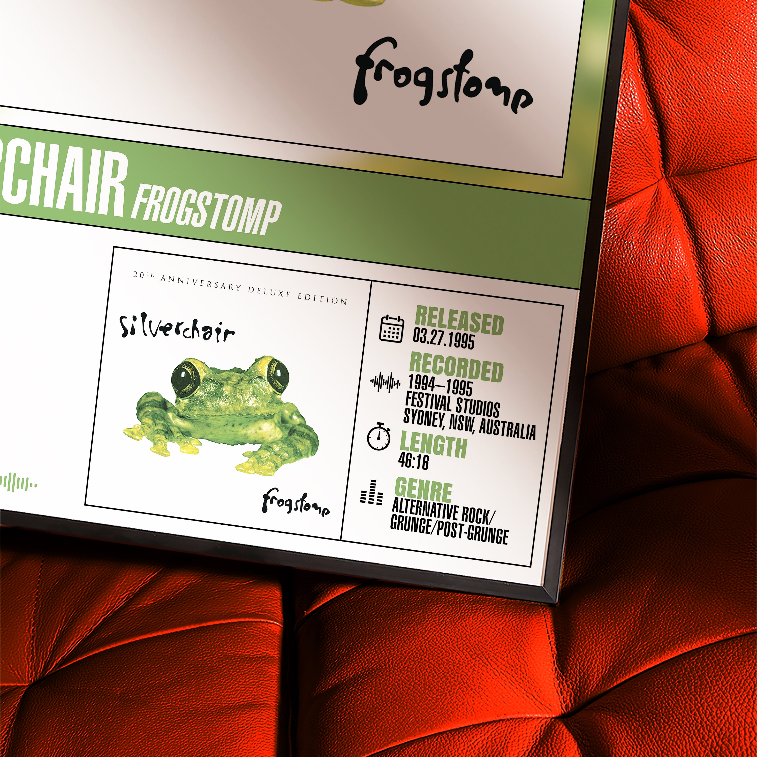 Silverchair - Frogstomp | Album Poster