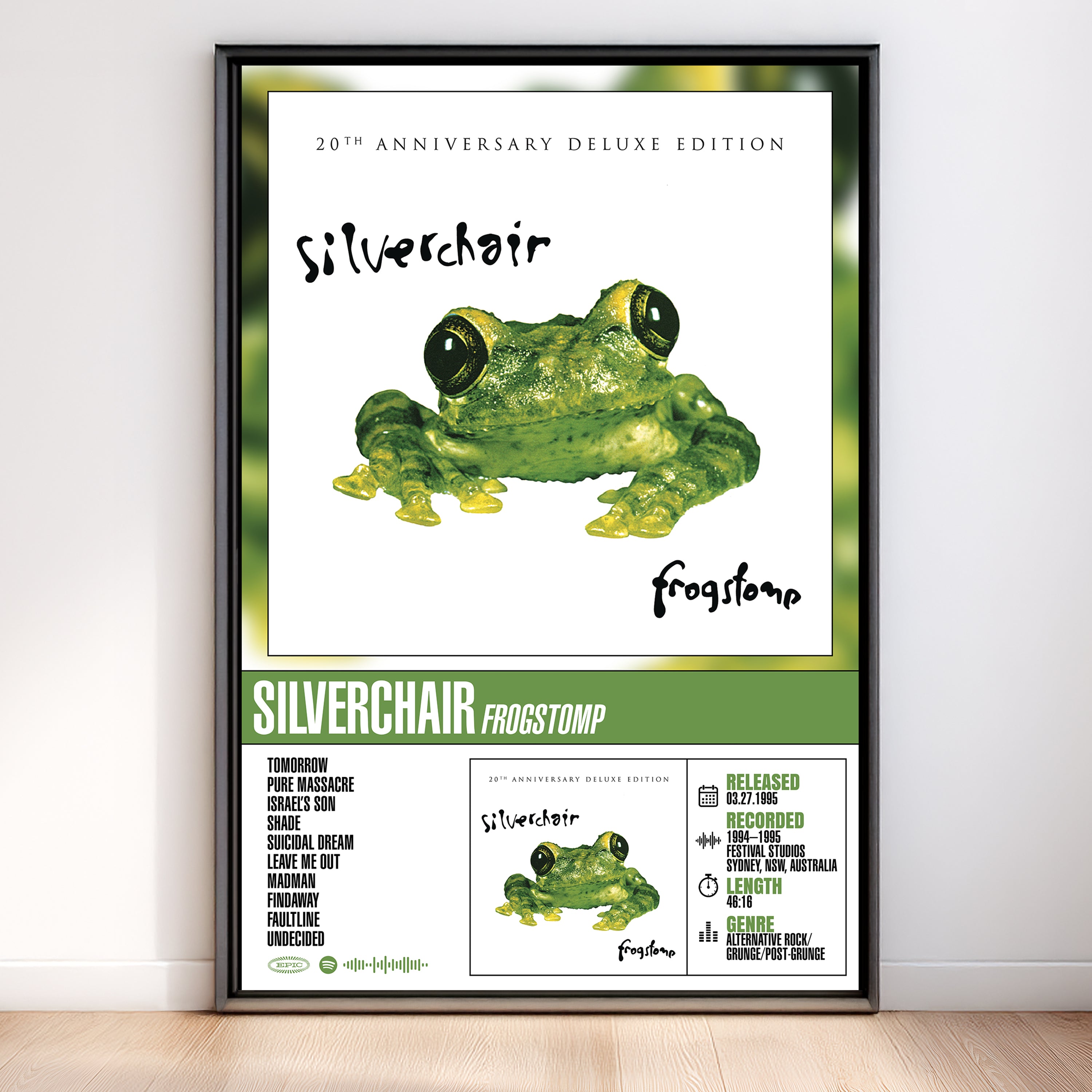 Silverchair - Frogstomp | Album Poster