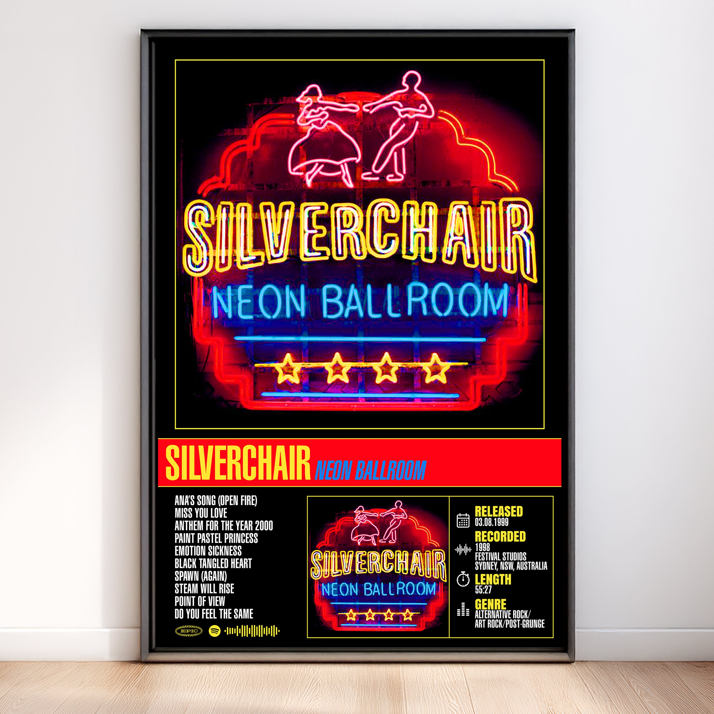 Silverchair - Neon Ballroom | Album Poster