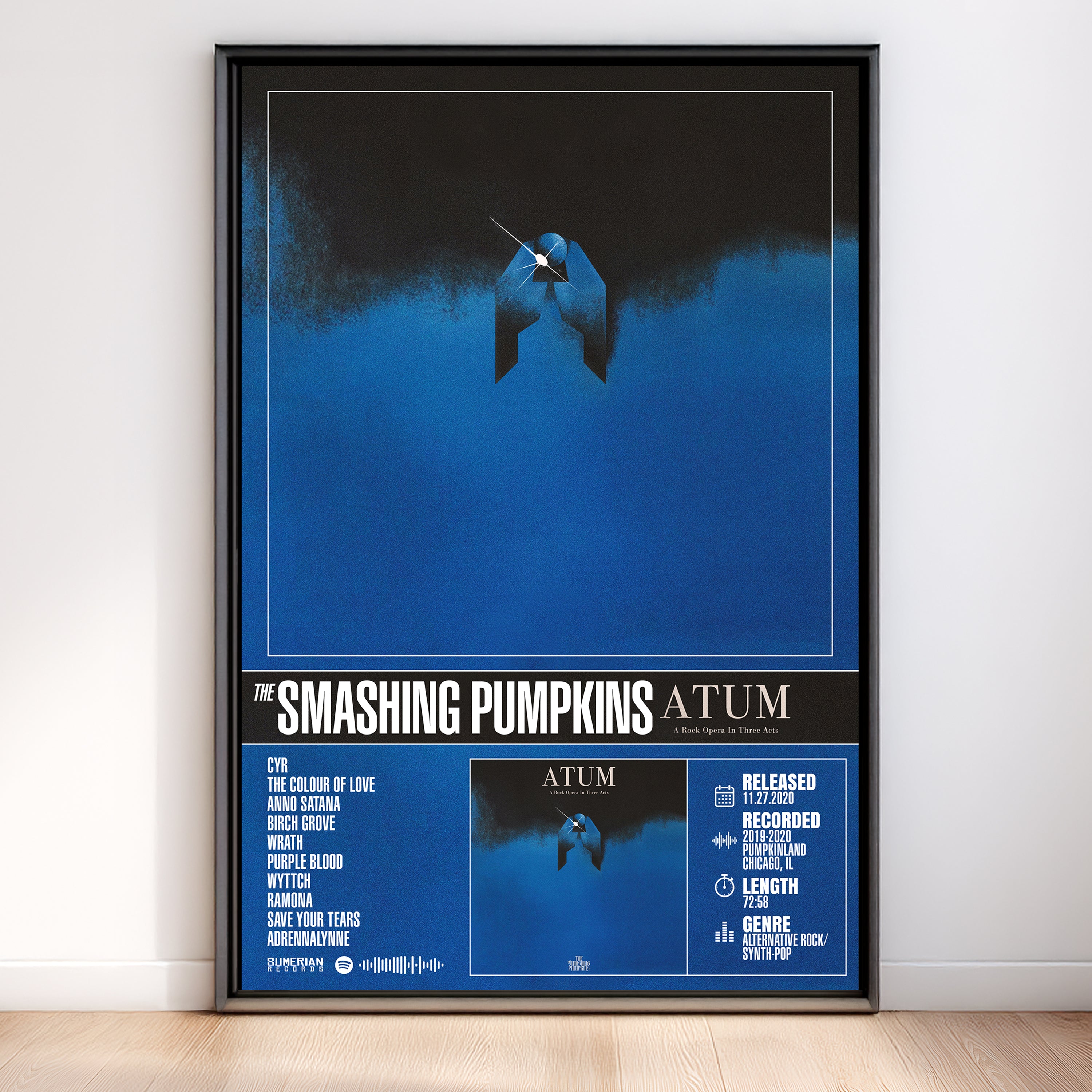 The Smashing Pumpkins - Atum: A Rock Opera in Three Acts | Album Poster