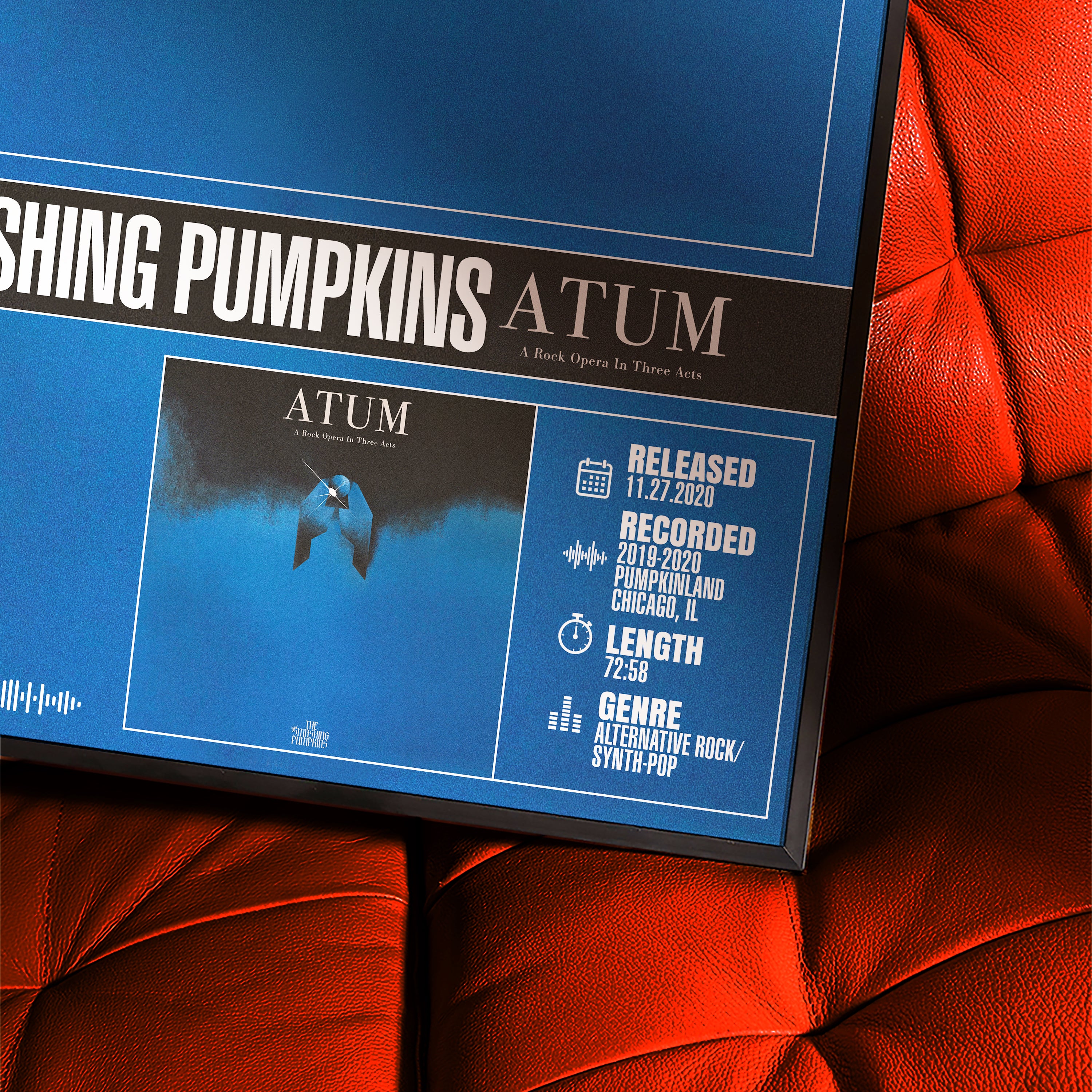 The Smashing Pumpkins - Atum: A Rock Opera in Three Acts | Album Poster