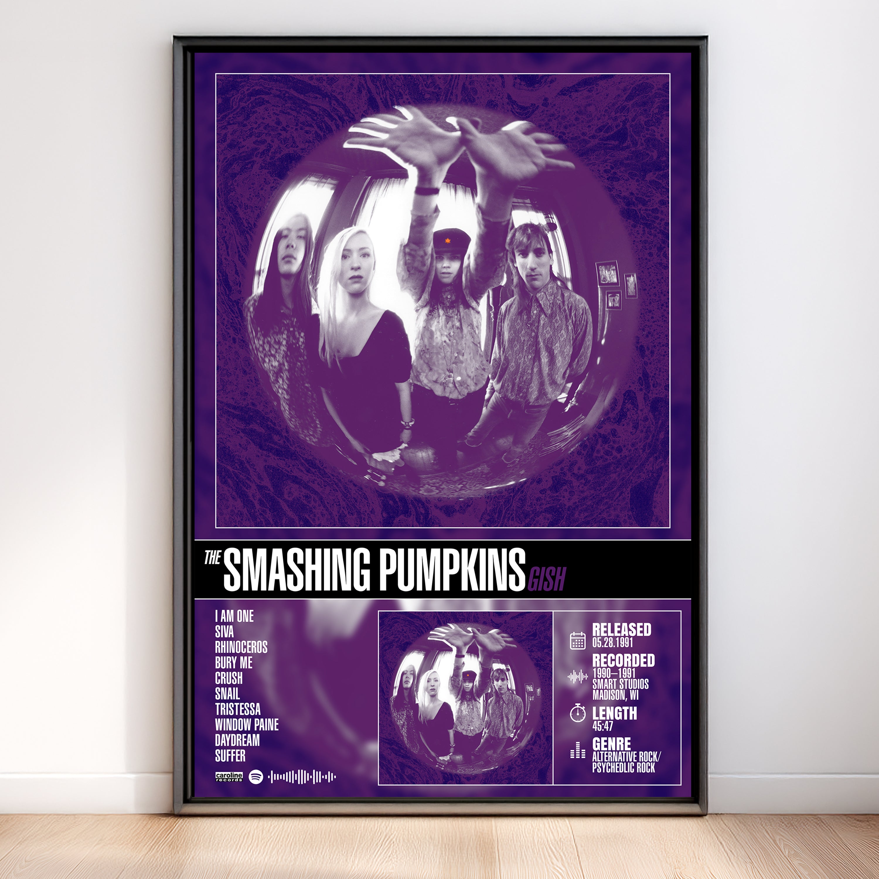 The Smashing Pumpkins – Gish | Album Poster
