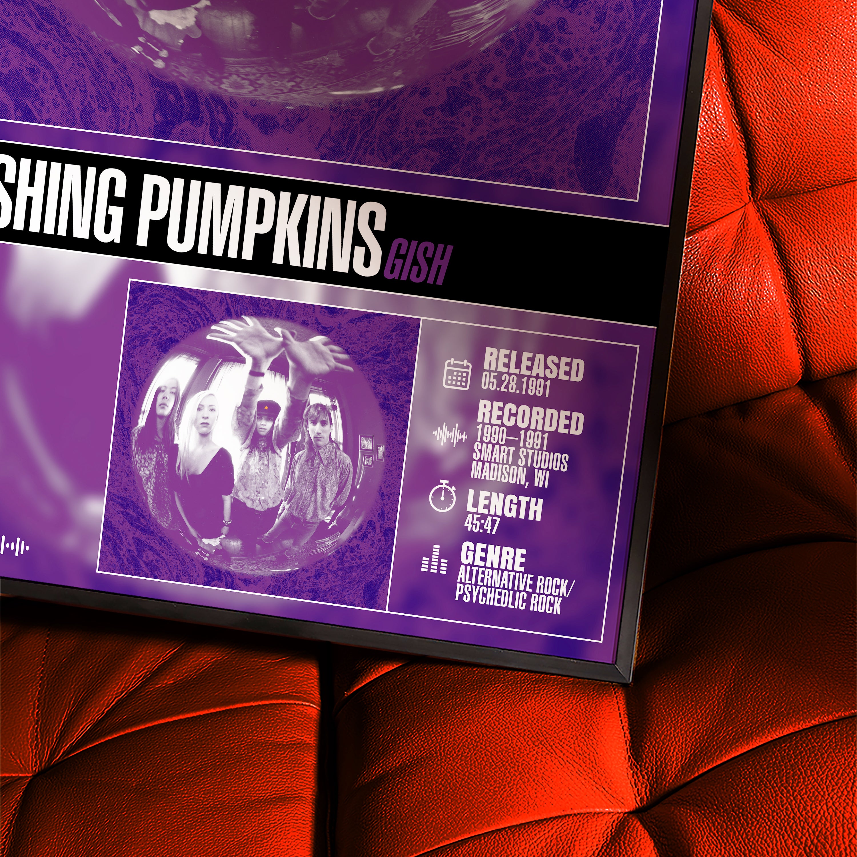 The Smashing Pumpkins – Gish | Album Poster